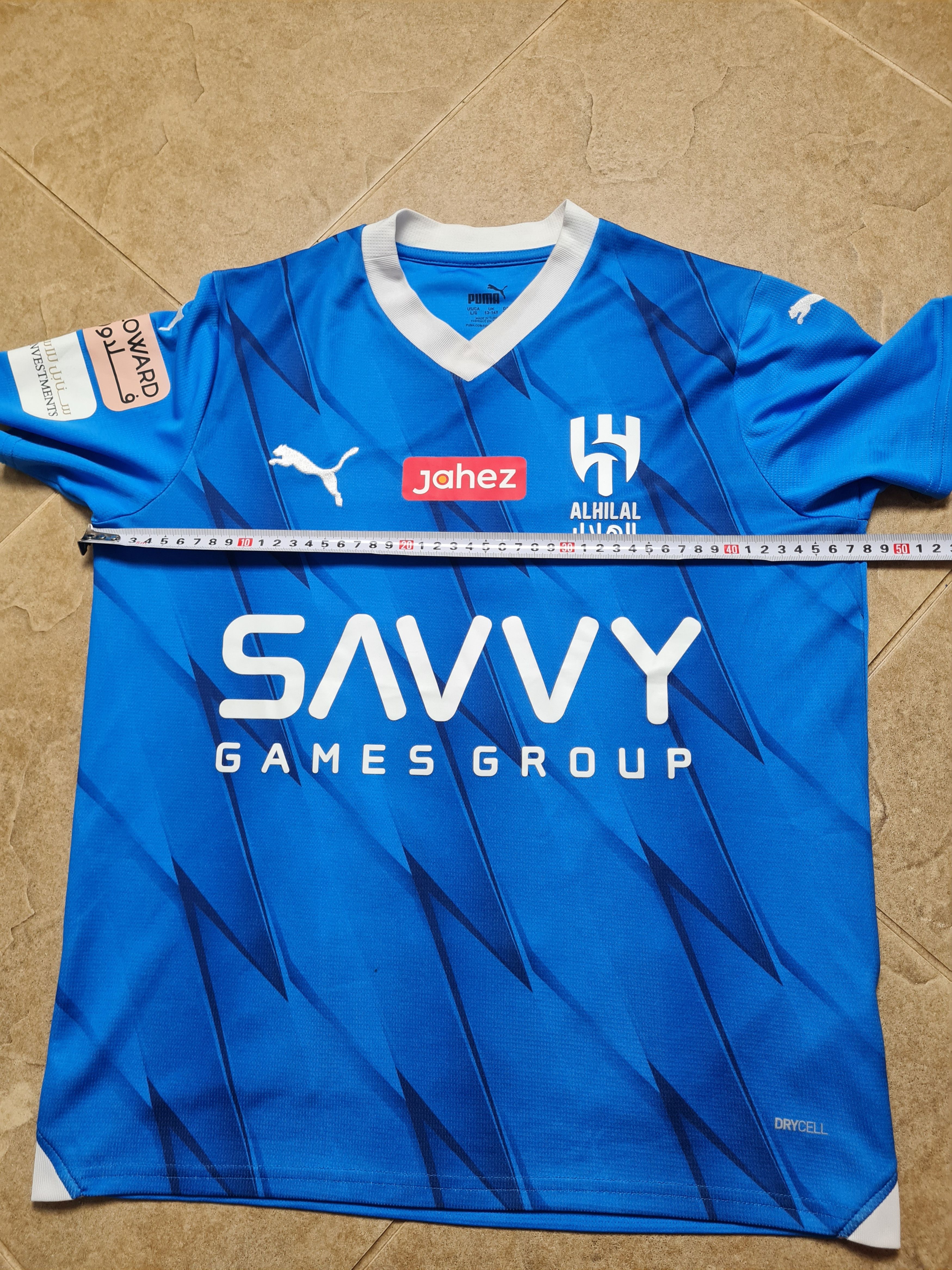 Puma Puma 2023-2024 Al-Hilal Home Soccer Shirt Neymar Jr #10 Size US S / EU 44-46 / 1 - 6 Thumbnail