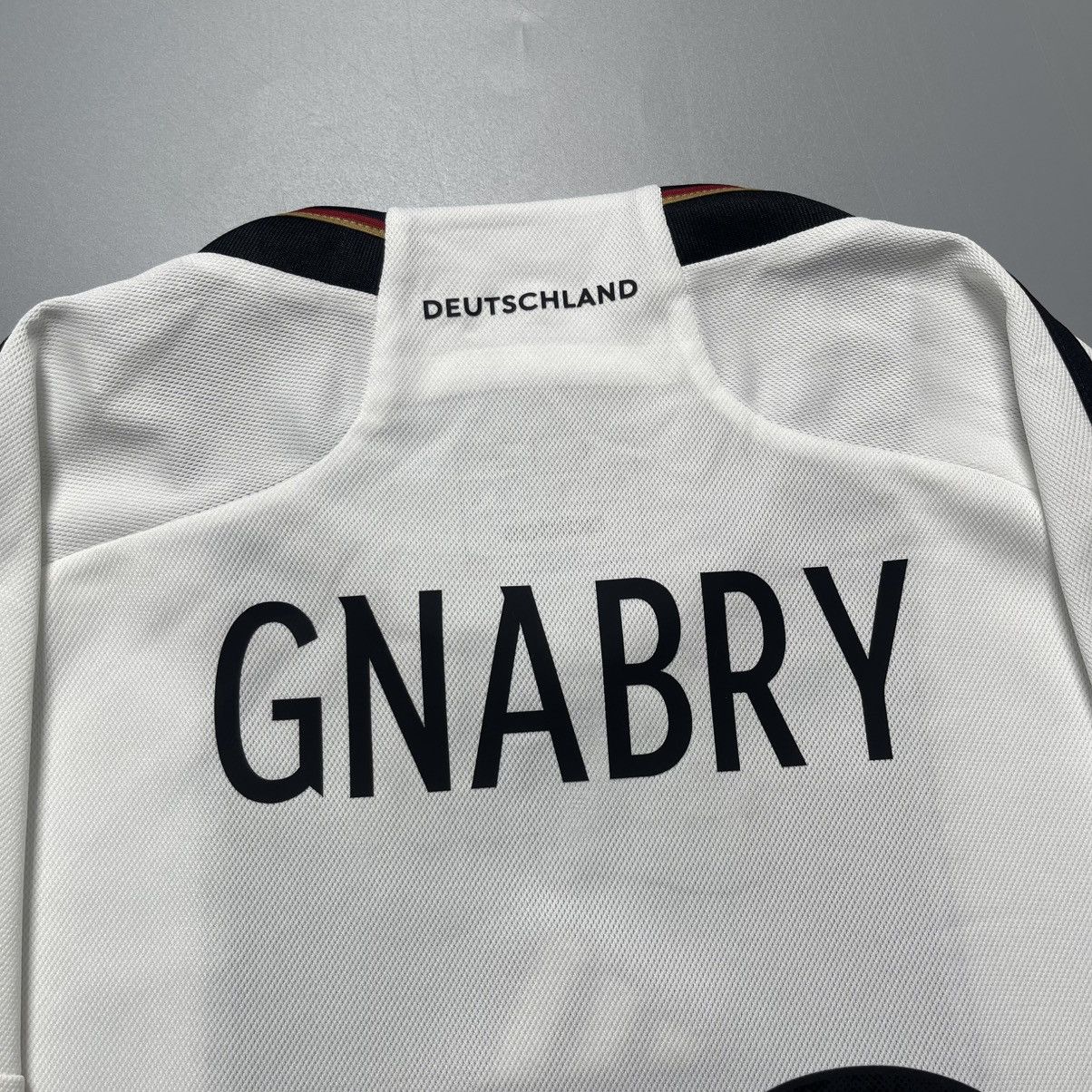 Adidas GERMANY ADIDAS 2022 WORLD CUP SOCCER HOME JERSEY #10 GNABRY Size US L / EU 52-54 / 3 - 11 Thumbnail