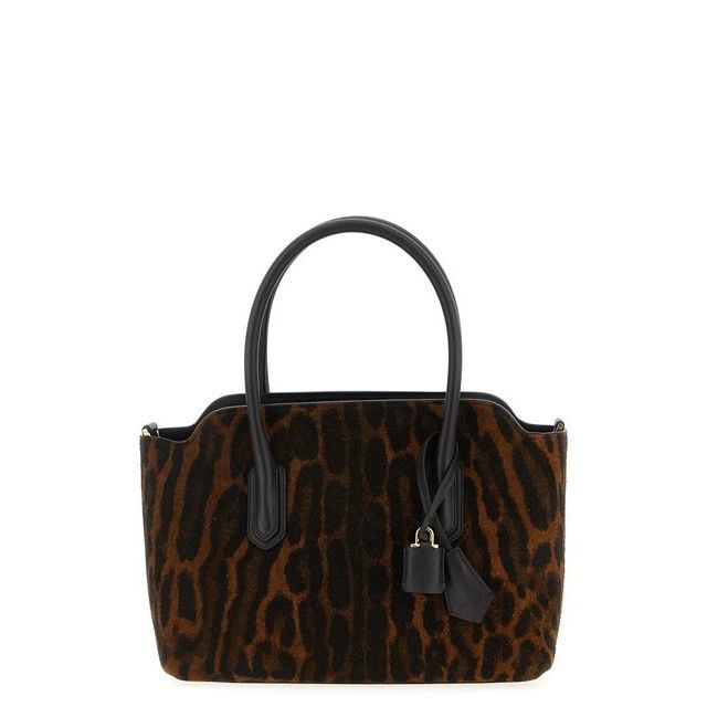 TOM FORD Ocelot $4390 Brown/Whiskey Top Handle Bag New & Aut