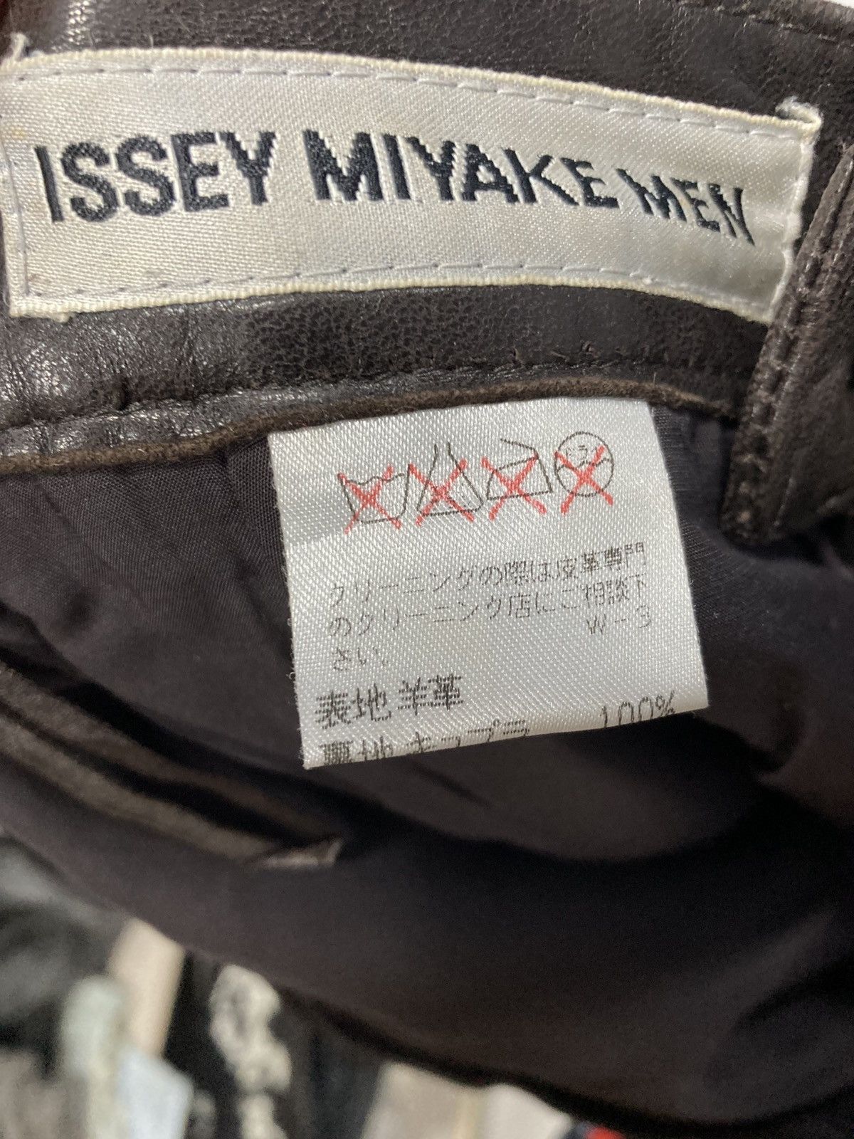 Issey Miyake 1996AW Issey Miyake Leather Biker Pants Archive Size US 33 - 8 Thumbnail