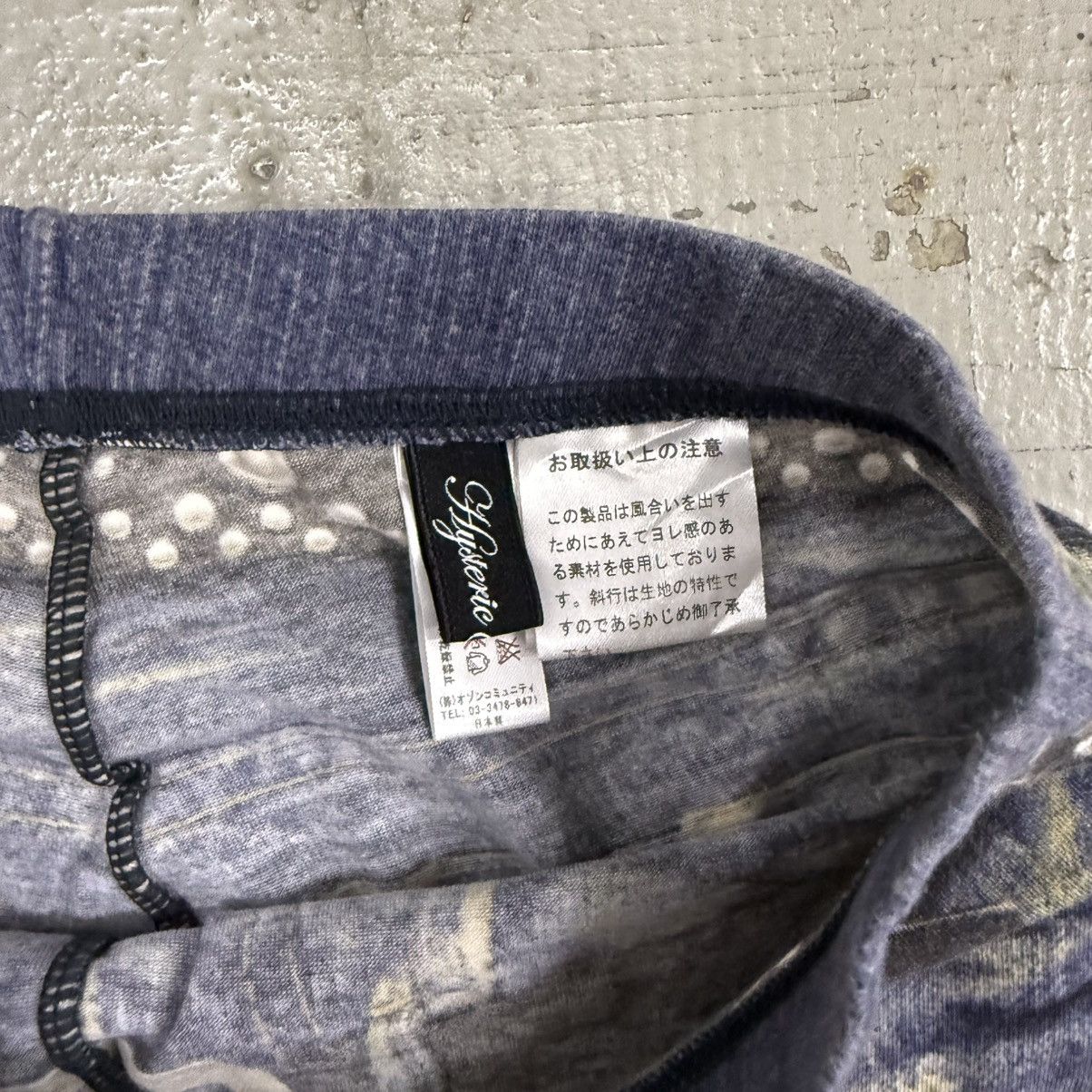 If Six Was Nine Hysteric Glamour Destroy All Monster Transfer Denim Legging Size 24" / US 00 / IT 34 - 5 Thumbnail