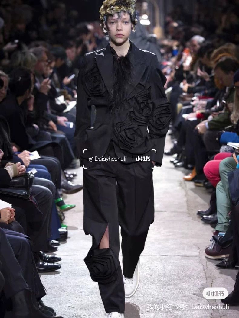 Comme des Garcons Comme Des Garcons size S Rosette trousers Size US 29 - 1 Thumbnail