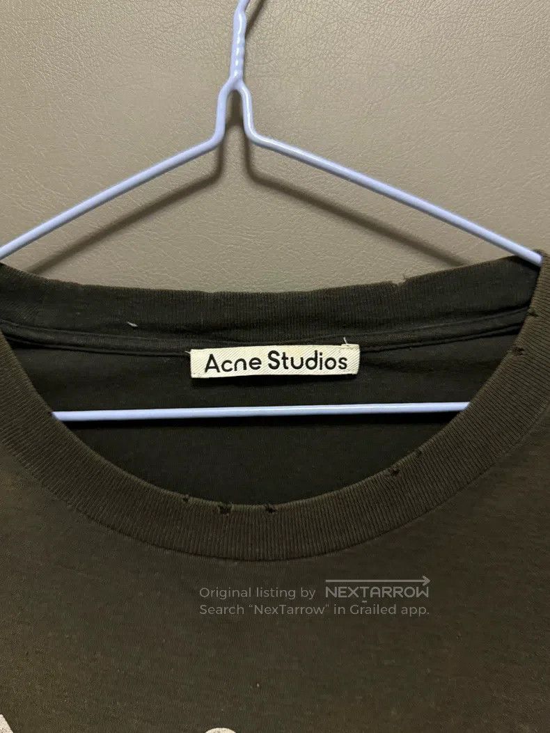 Acne Studios Acne Studios Short Sleeve Black Vintage Style Size US S / EU 44-46 / 1 - 3 Thumbnail
