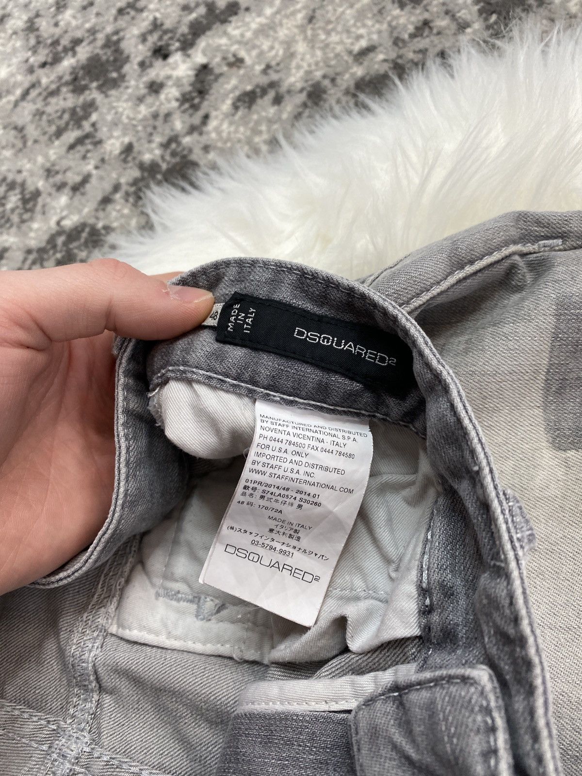 Dsquared2 × Vintage Dsquared Grey Jeans Size S-M Size US 32 / EU 48 - 5 Thumbnail