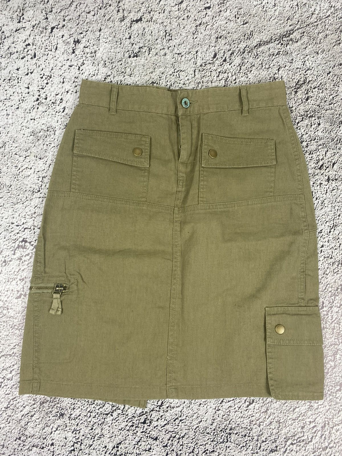 Vintage Vintage Y2K cargo midi skirt 00s outdoor style Size 29" - 1 Thumbnail