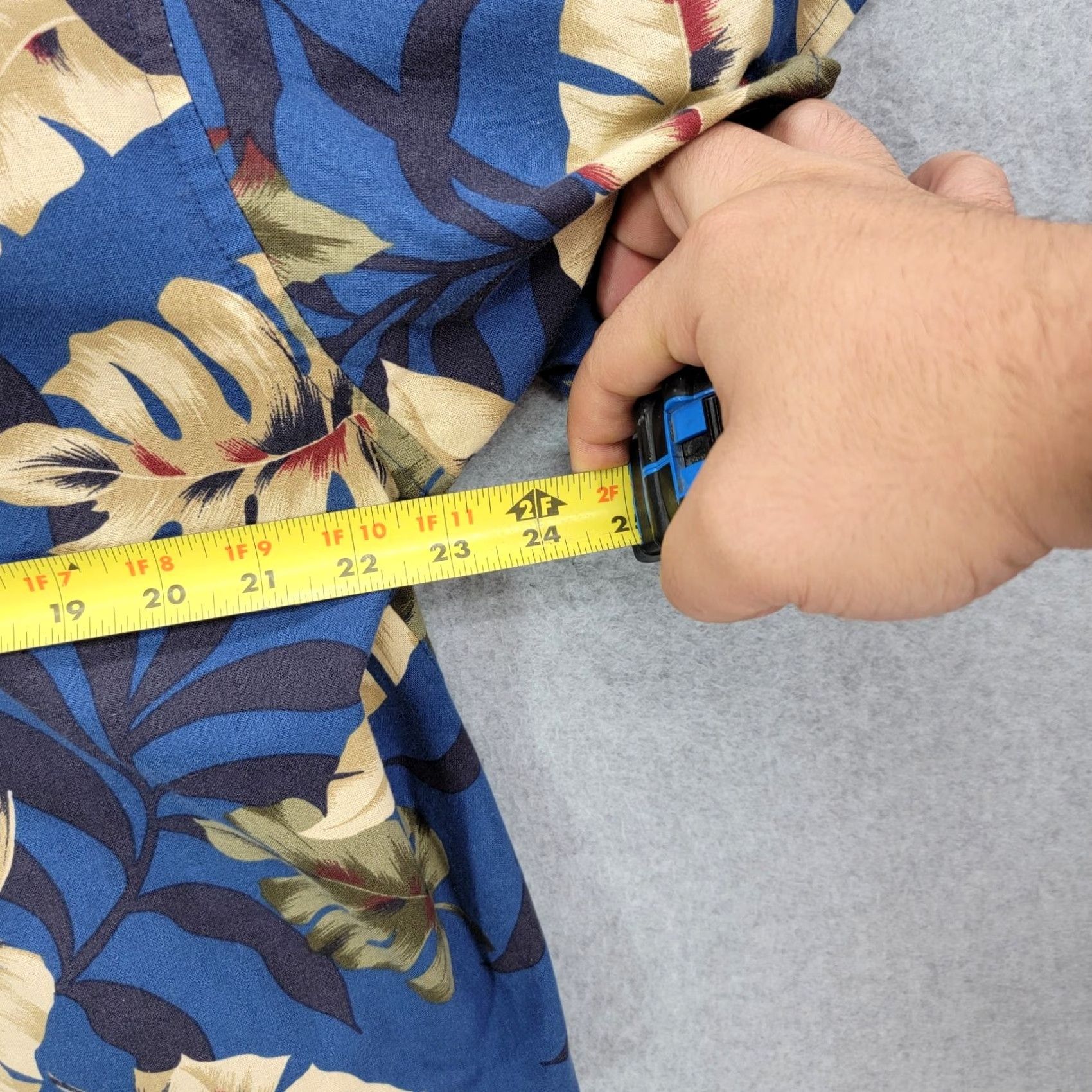 Vintage Twenty X shirt Womens XL Western short sleeve Button Front Floral top Size XL / US 12-14 / IT 48-50 - 6 Thumbnail
