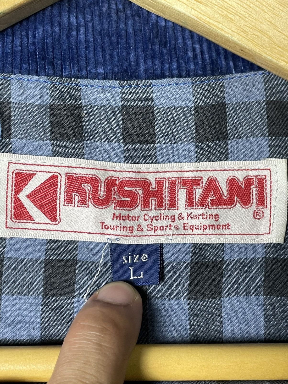 Japanese Brand × Vintage Kushitani x Japanese Brand Motor Cycling Jacket (41) Size US L / EU 52-54 / 3 - 7 Thumbnail