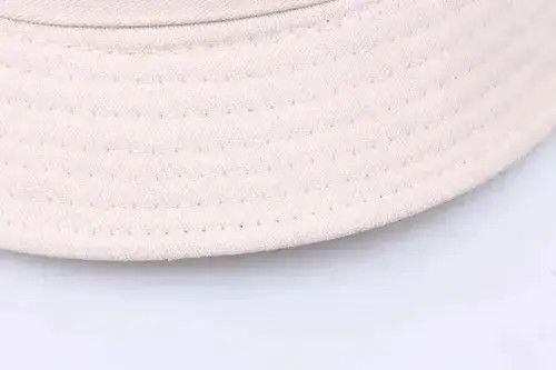 Other Solid Color beige Foldable Bucket Hat Size ONE SIZE - 3 Thumbnail