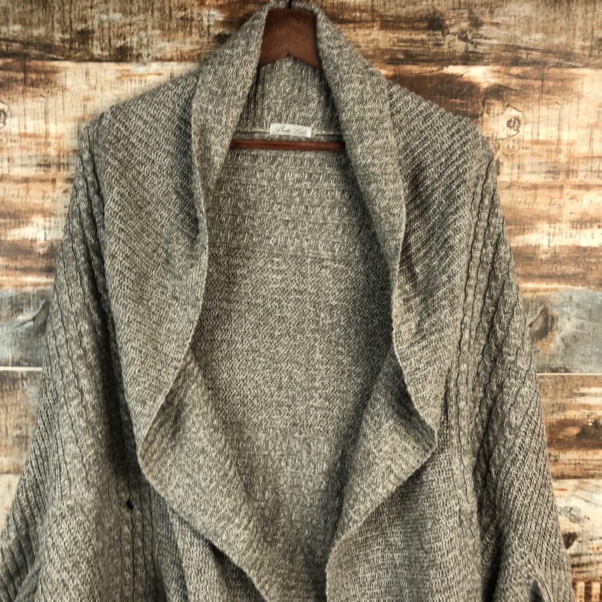 Homespun Knitwear × Japanese Brand DL Berta Linda Gray cardigan Knitwear #C530 Size M / US 6-8 / IT 42-44 - 4 Thumbnail
