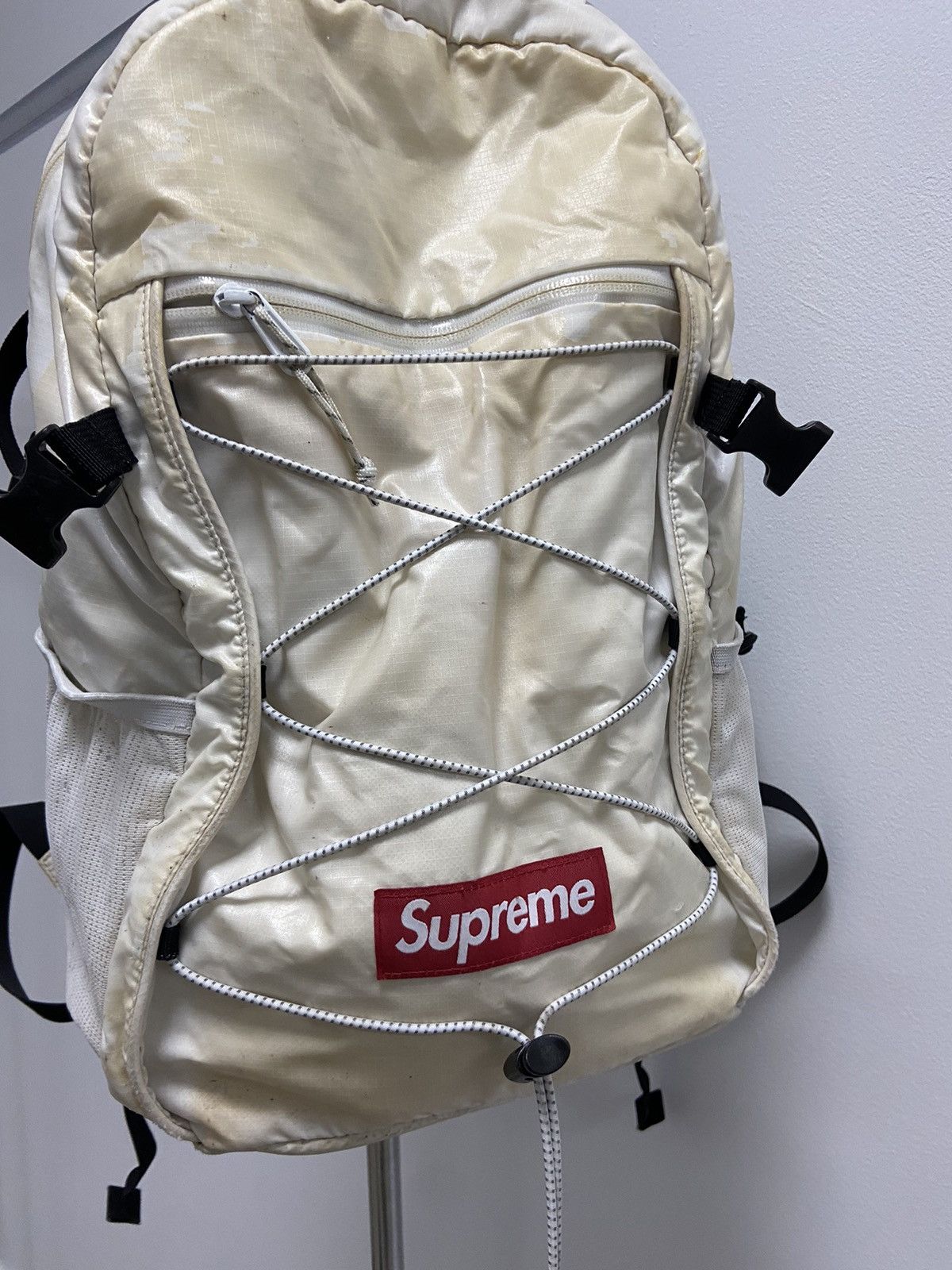 Streetwear × Supreme × Vintage Supreme Backpack Vintage Box Logo ...