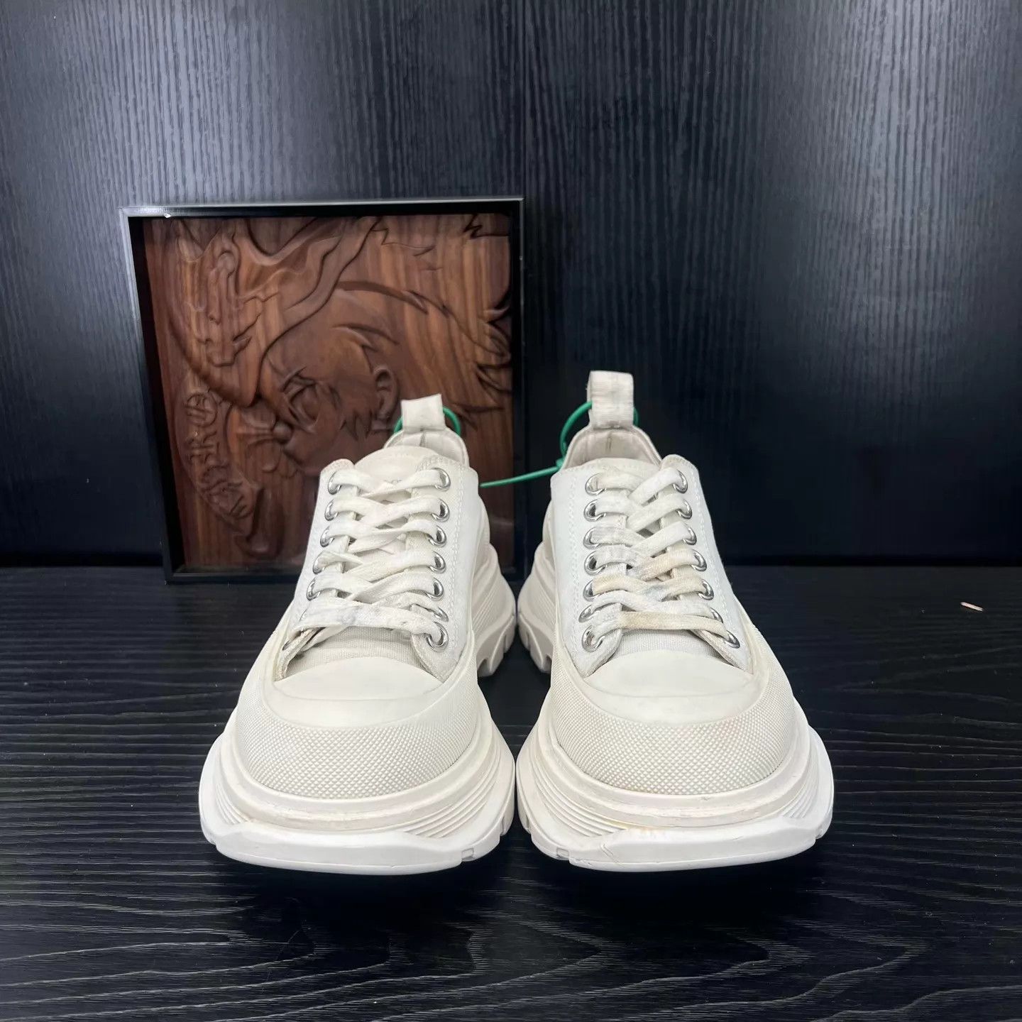 Alexander McQueen Alexander McQueen White Martin Boots 37 Size US 6.5 / IT 36.5 - 4 Thumbnail