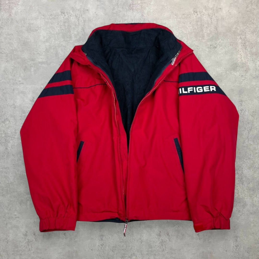Tommy Hilfiger Vintage Tommy Hilfiger 90's heavy coat Size US XL / EU 56 / 4 - 2 Thumbnail
