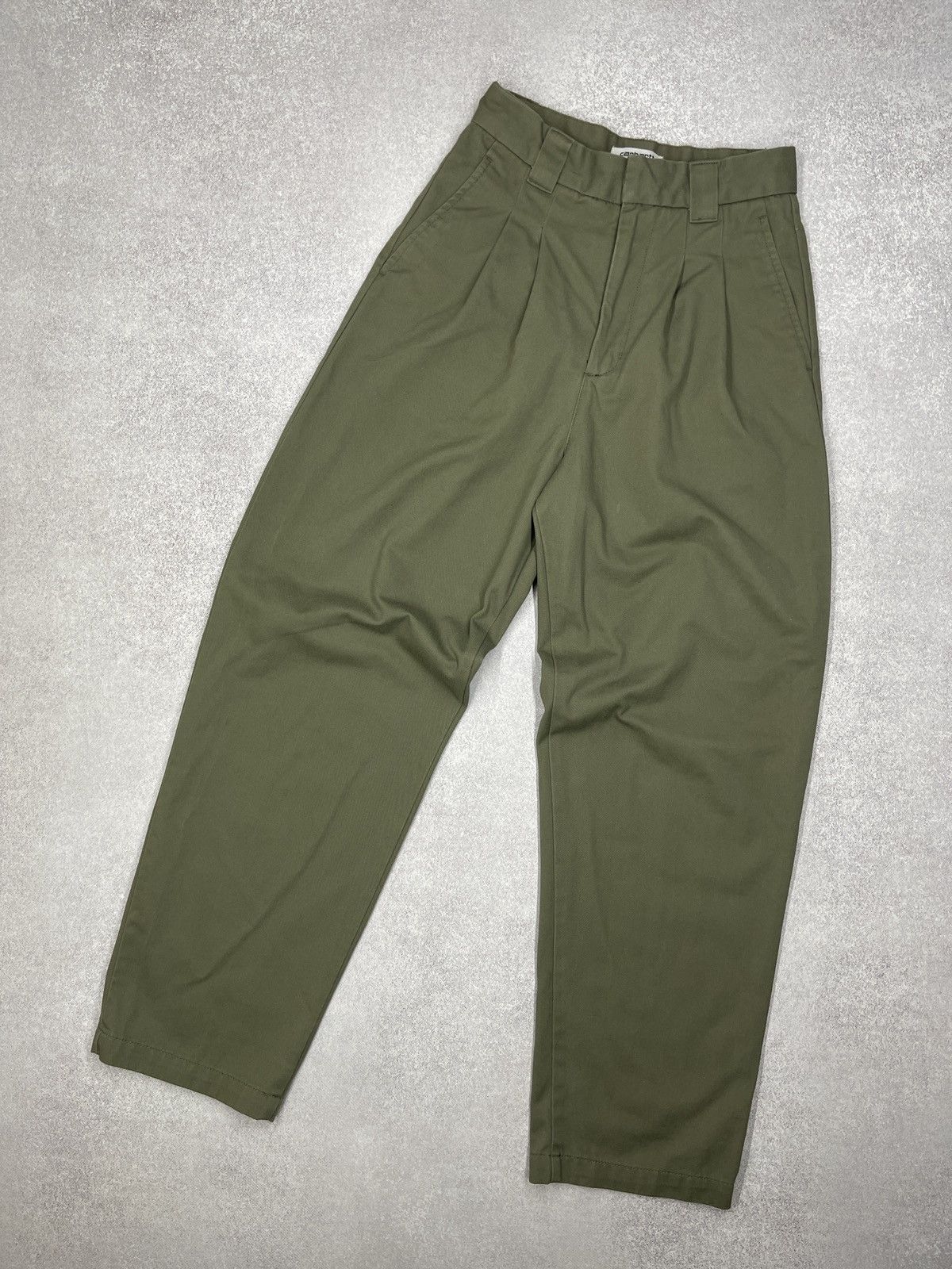 Carhartt Women Carhartt WIP Tristin Chino Pants Size 25" / US 0 / IT 36 - 6 Thumbnail
