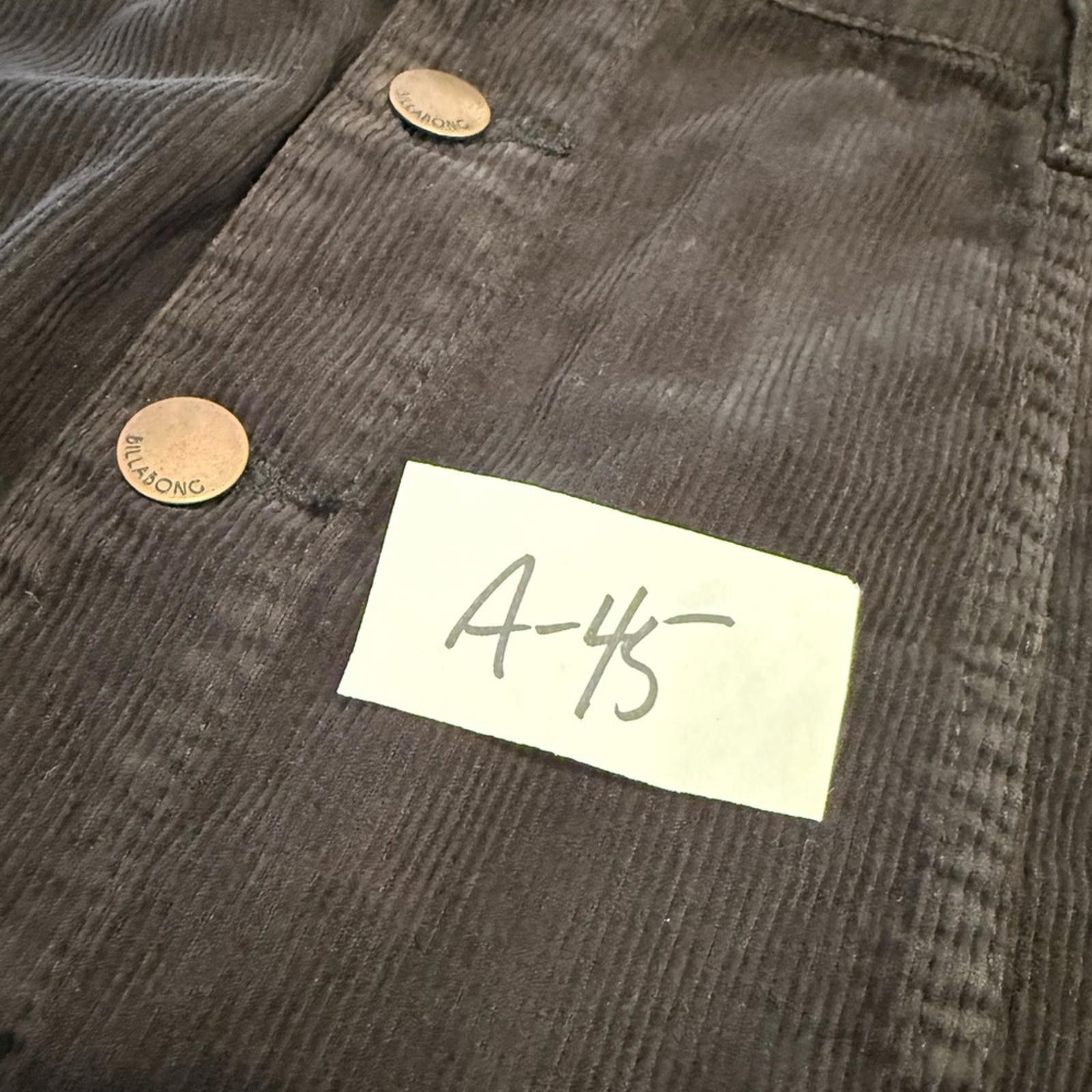Billabong Billabong black cotton corduroy mini skirt SZ 27” Size 30" / US 8 / IT 44 - 10 Thumbnail