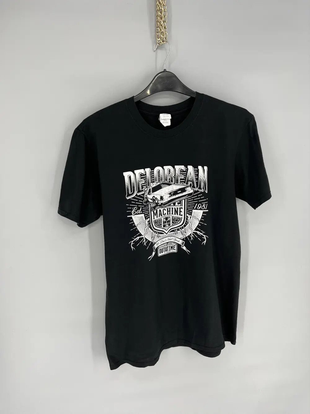Band Tees Reprint Back To The Future DeLorean Car Movie Shirt Size US L / EU 52-54 / 3 - 2 Thumbnail