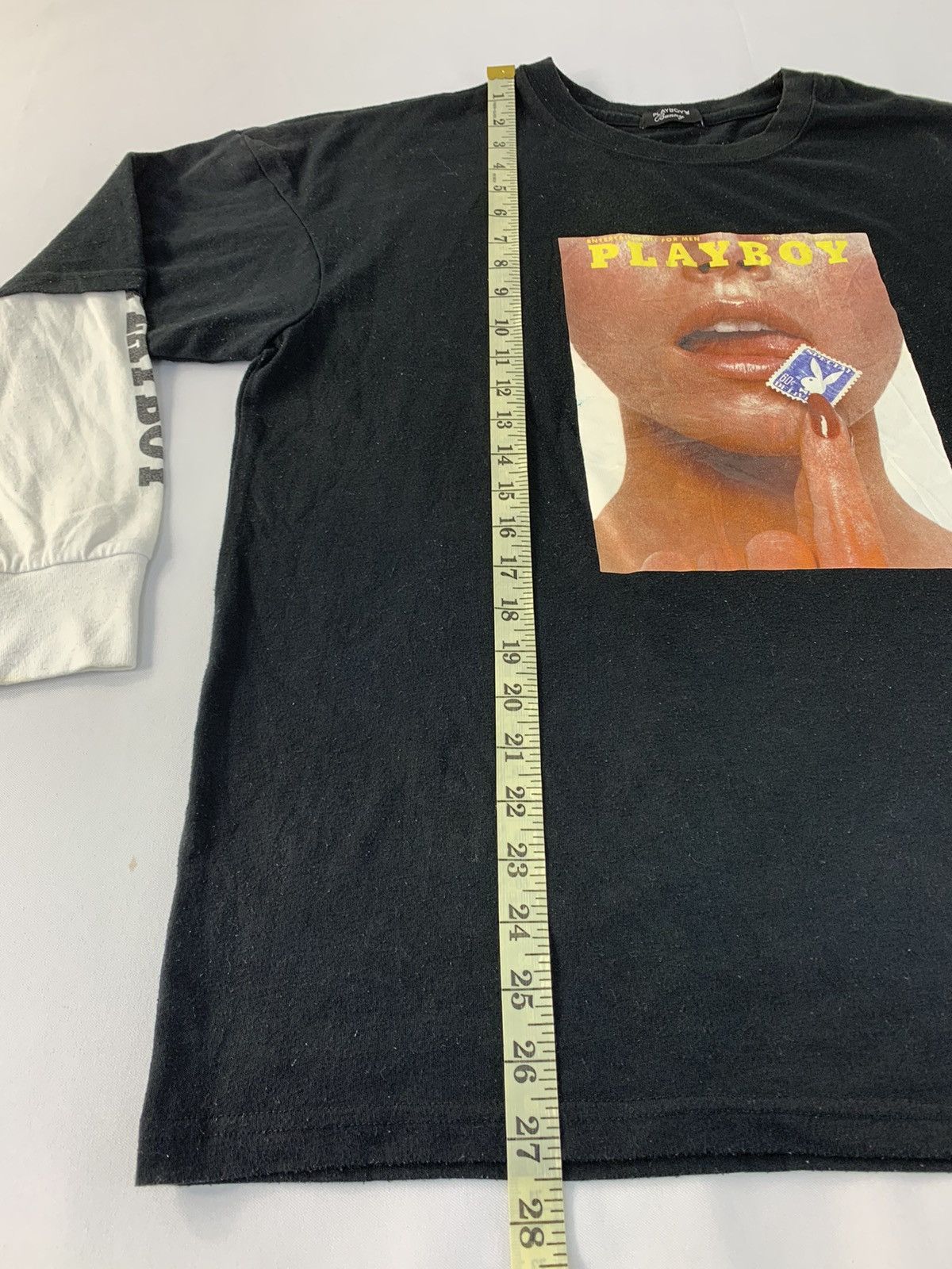 Playboy × Vintage Playboy Bunny Sexy Box Logo Printed Longsleve Tee Size US XL / EU 56 / 4 - 10 Thumbnail