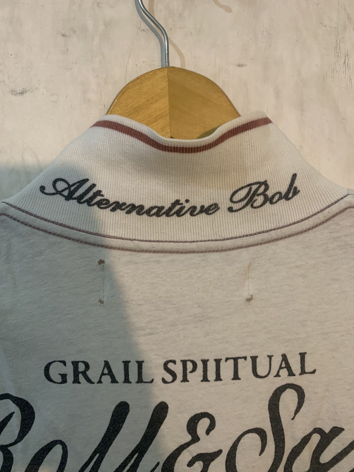 If Six Was Nine × Japanese Brand × Le Grande Bleu (L.G.B.) Japanese poem Henitage stone 90s styel Size US L / EU 52-54 / 3 - 8 Thumbnail