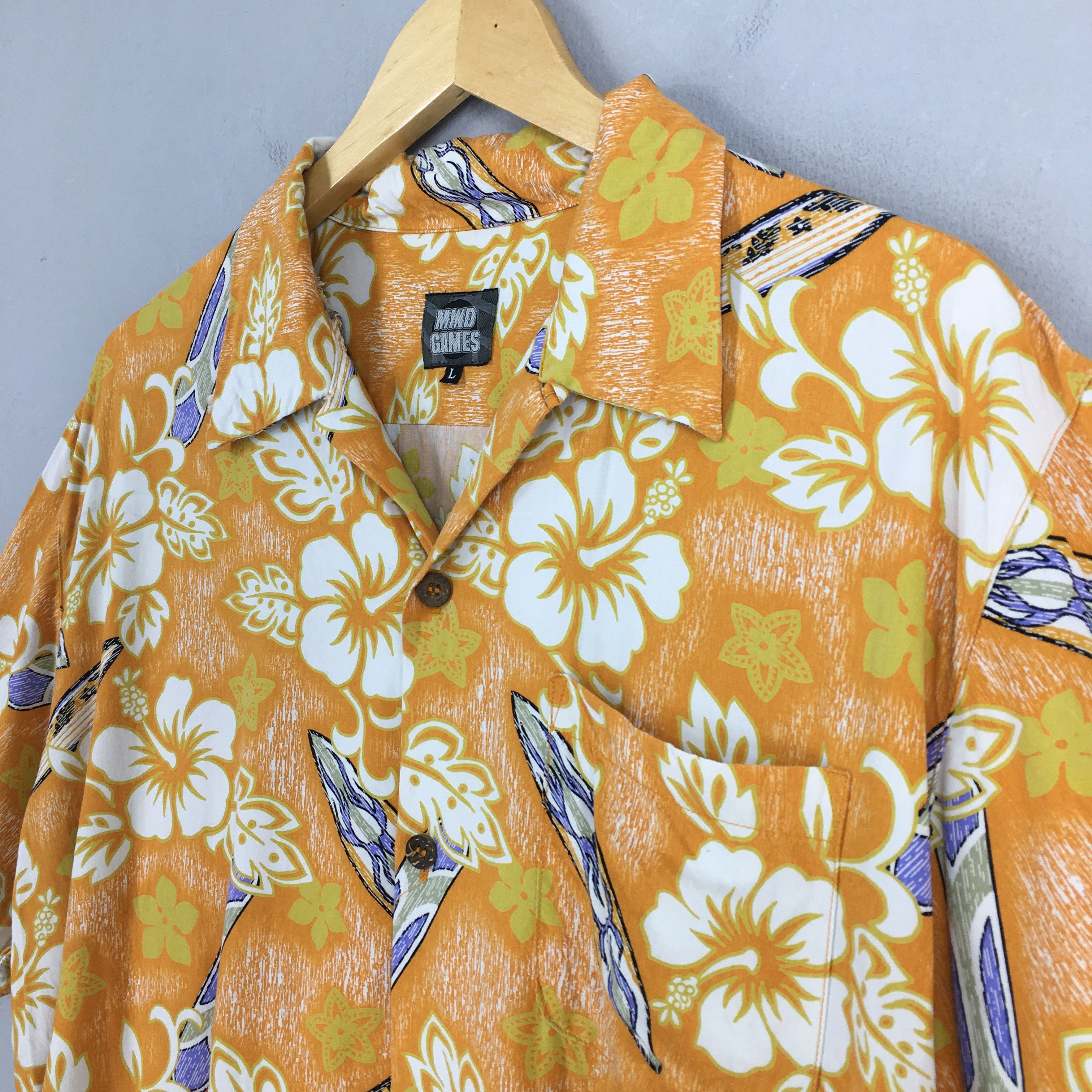 Vintage Vintage Aloha Beach Hawaiian Floral Rayon Shirt Large Size US L / EU 52-54 / 3 - 3 Thumbnail