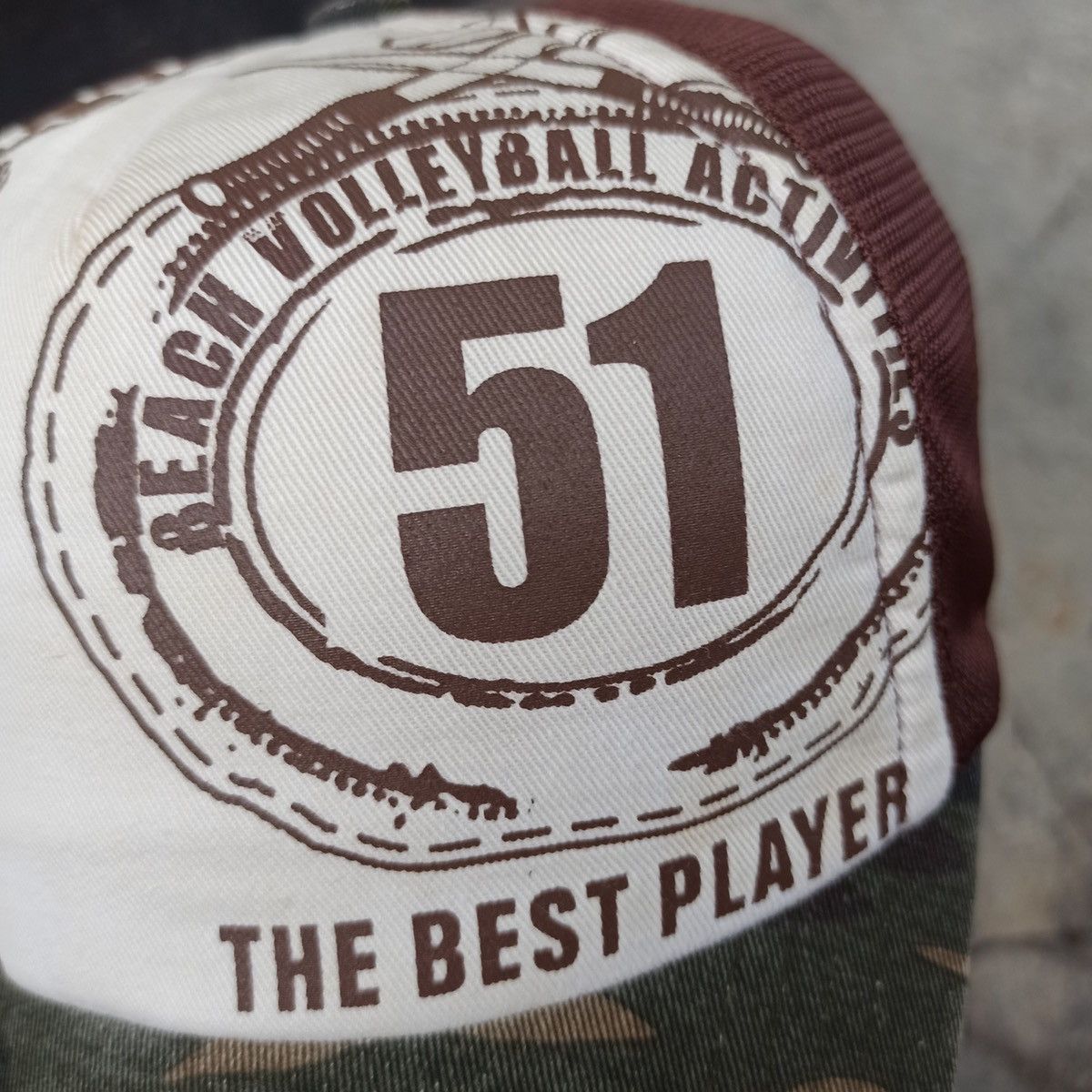 14th Addiction Distressed camo visor Beach ball 58 Size ONE SIZE - 9 Thumbnail