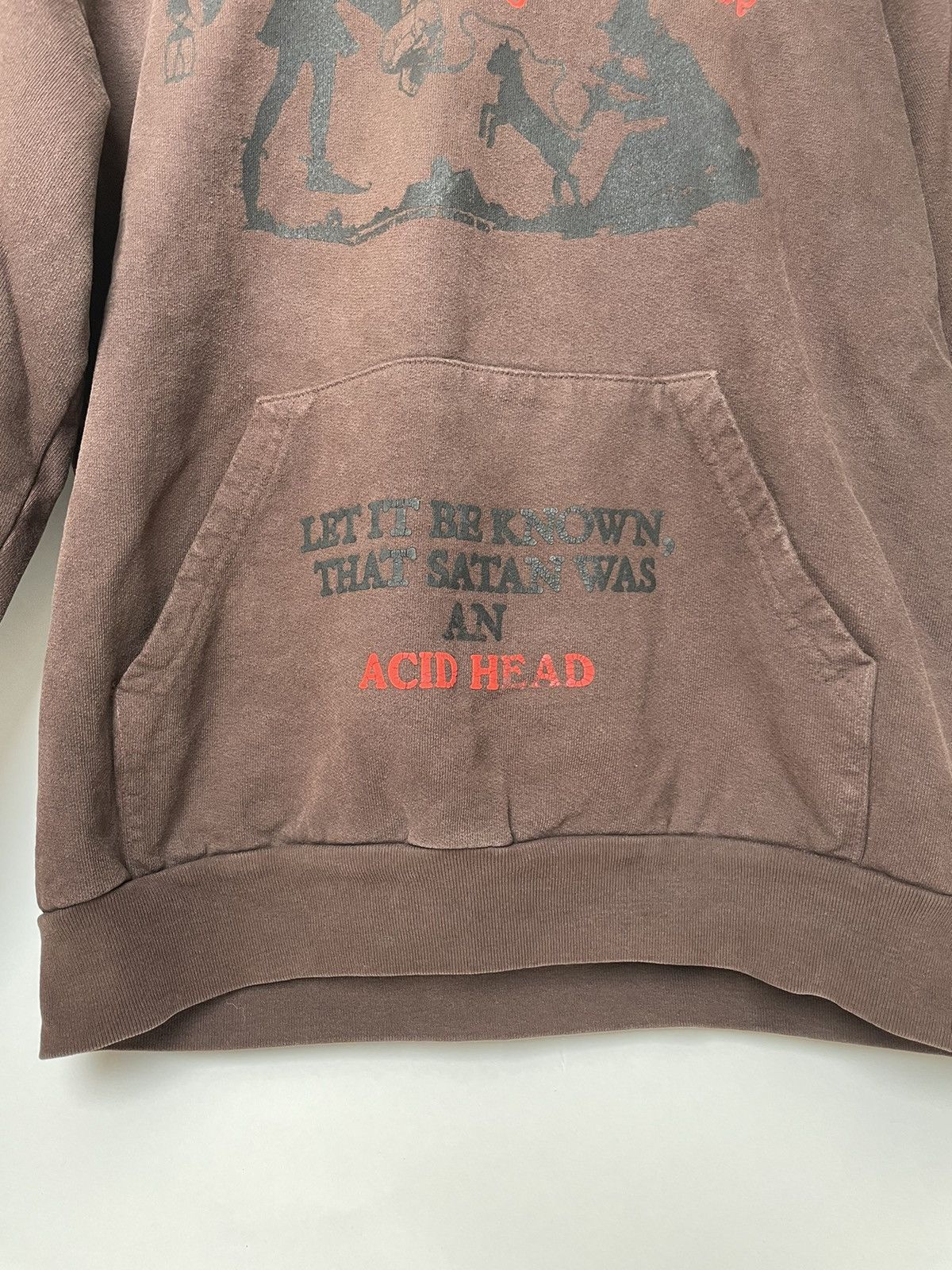 Online Ceramics Rare Online Ceramics “Satan Was An Acid Head” 14 Oz Hoodie Size US M / EU 48-50 / 2 - 4 Thumbnail