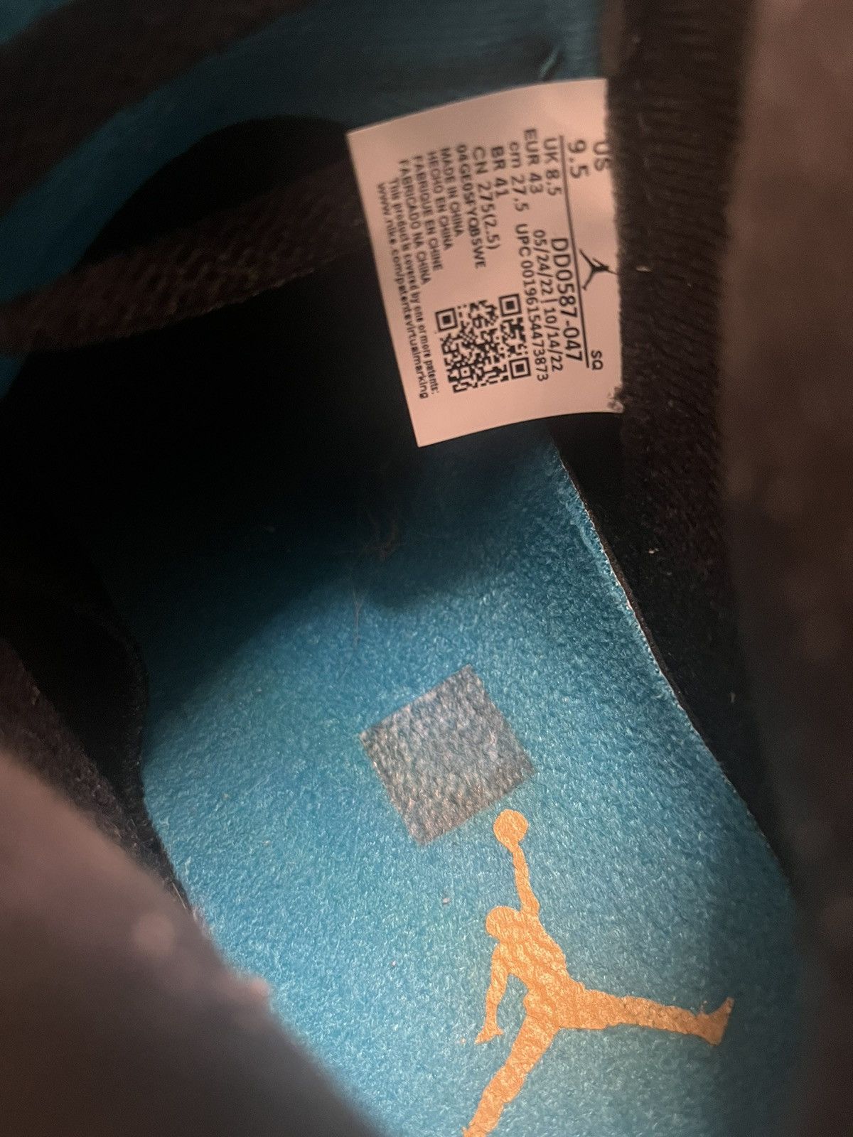 Jordan Brand Jordan 5 Retro Aqua Size US 9 / EU 42 - 14 Thumbnail