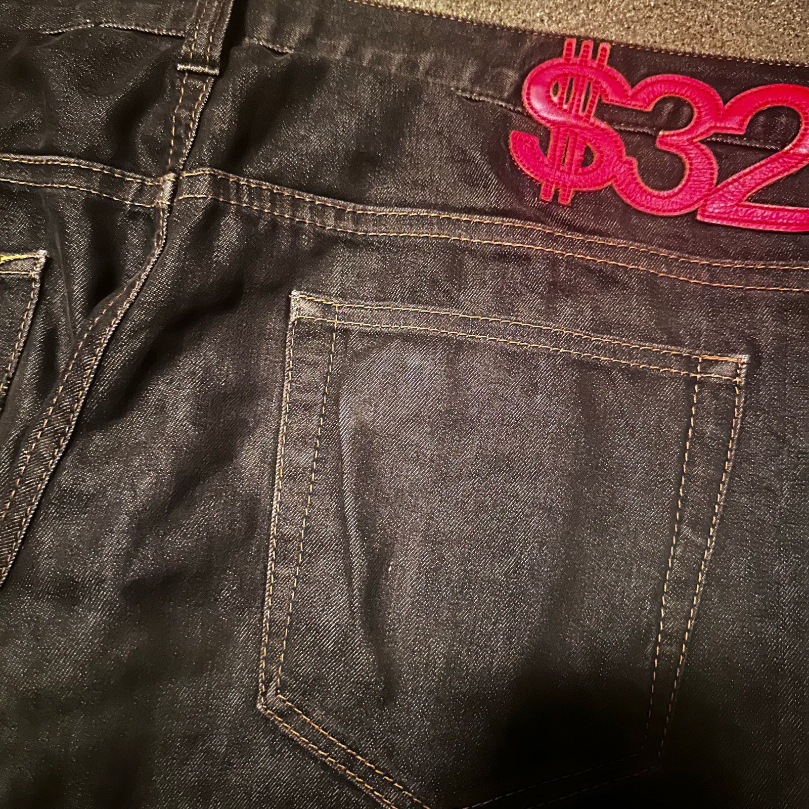 Swagger swagger cash money design patch jeans Size US 32 / EU 48 - 4 Thumbnail
