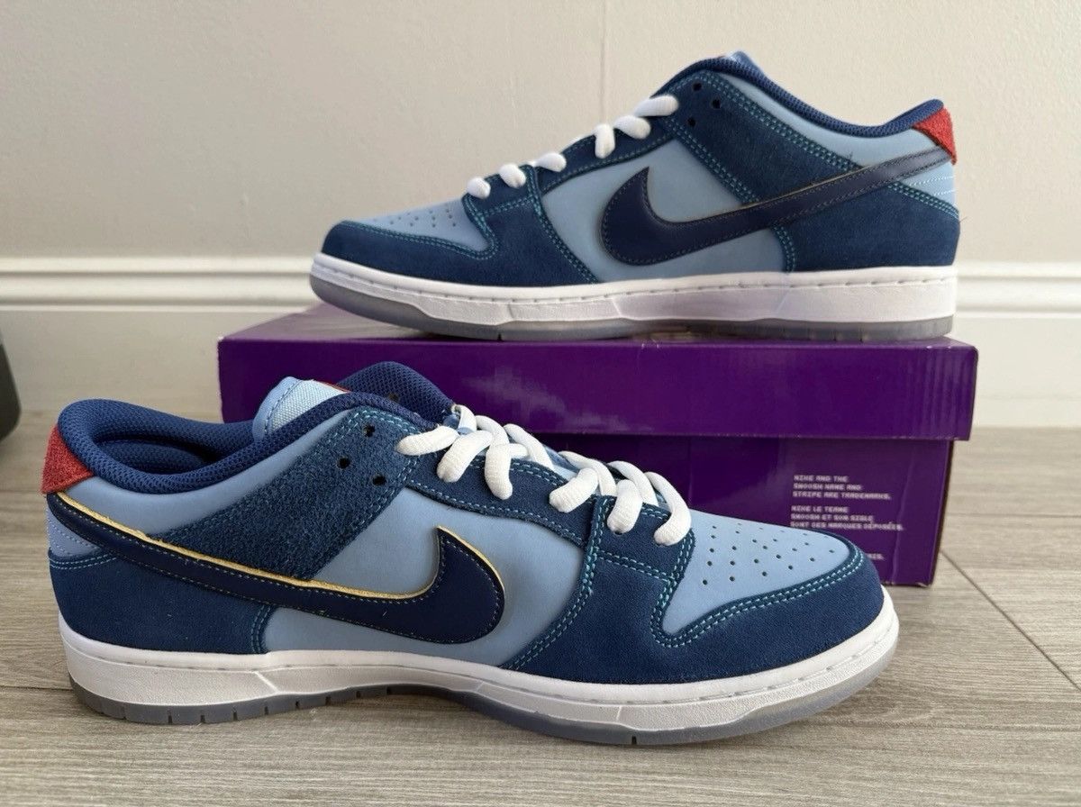 Nike Why So Sad? Nike SB Dunk Low Predatory Bird DX5549-400 Sz 12 Size US 12 / EU 45 - 2 Thumbnail