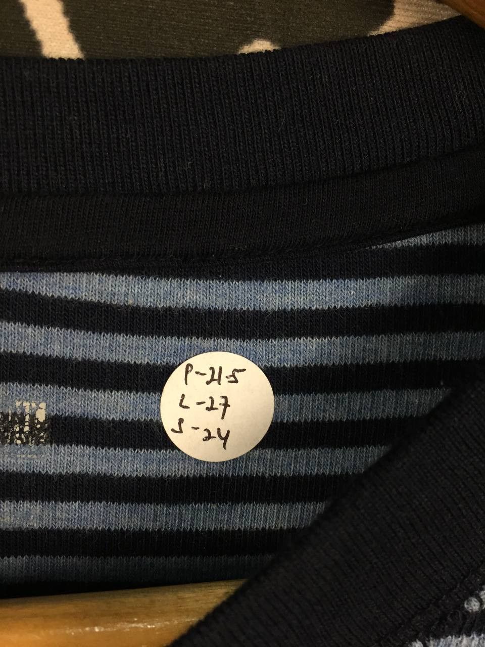 Uniqlo Uniqlo Cotton Stretch Striped Long Sleeve Henley Tee Size L Size US L / EU 52-54 / 3 - 9 Thumbnail