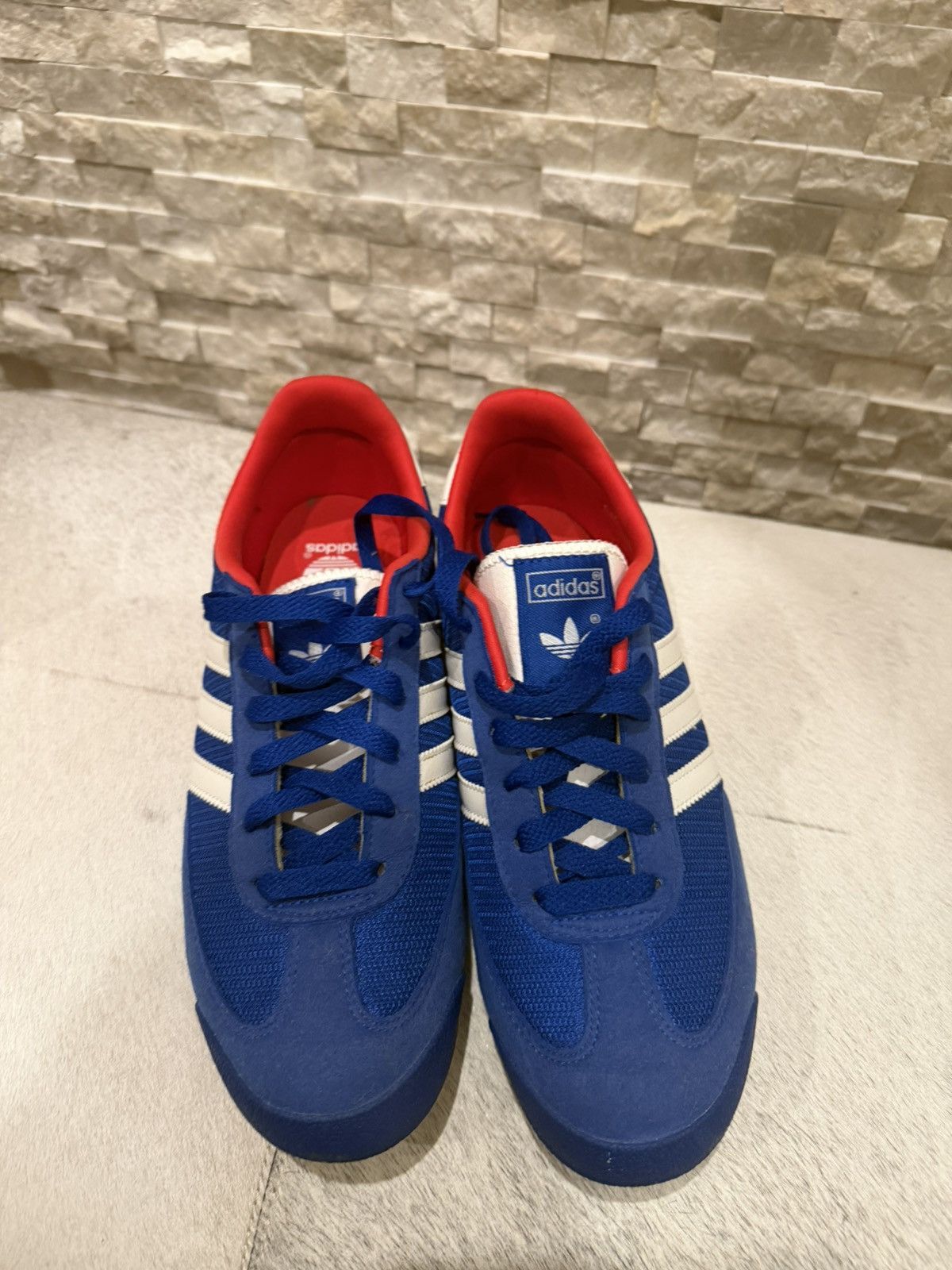 Adidas Vintage adidas Dragon – Blue / White / Red – Unisex - sw Size US 6.5 / EU 39-40 - 2 Thumbnail