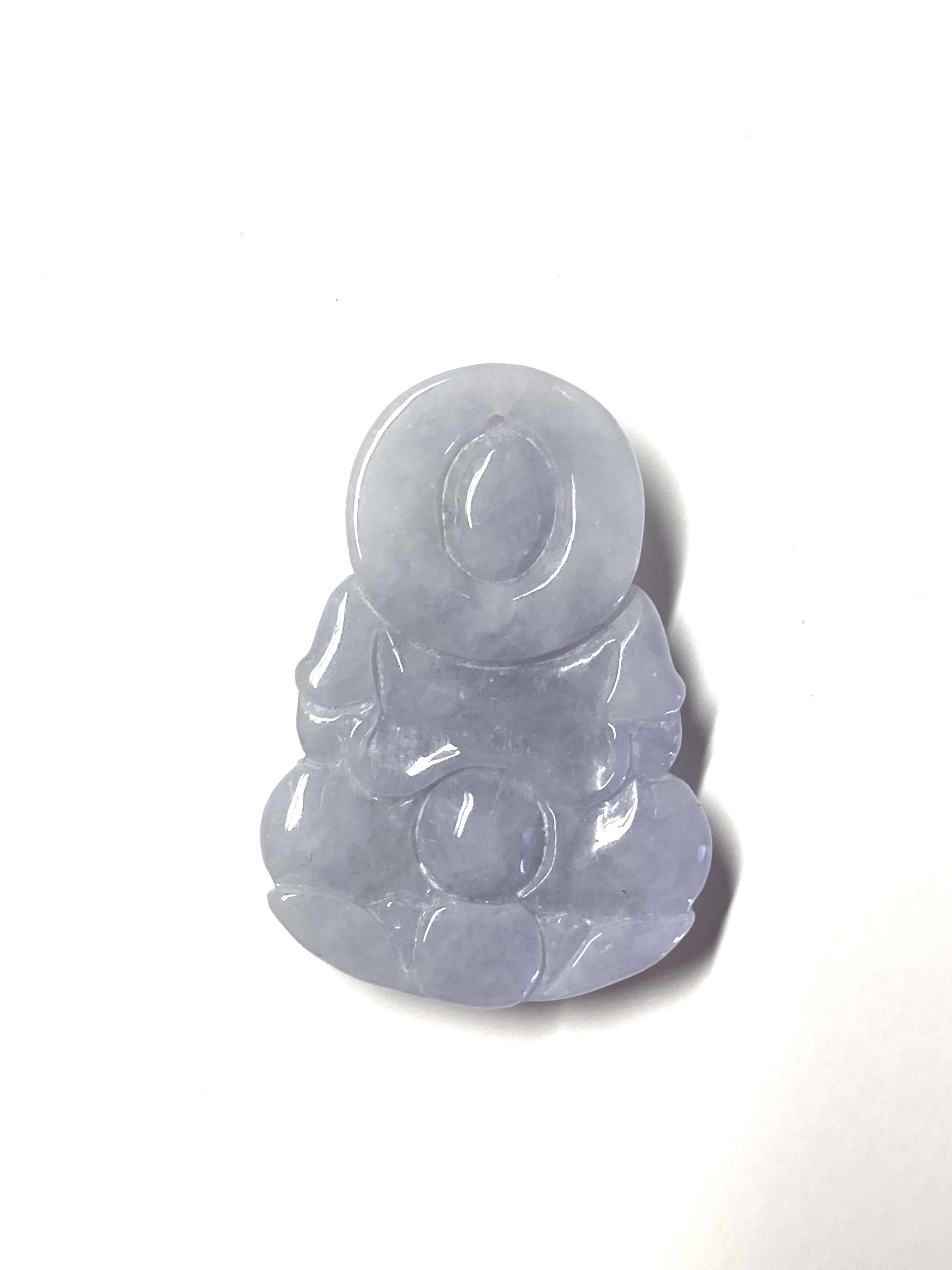 Other 60004 Certified Jadeite jade Guanyin kwan Buddha Pendant Size ONE SIZE - 2 Thumbnail
