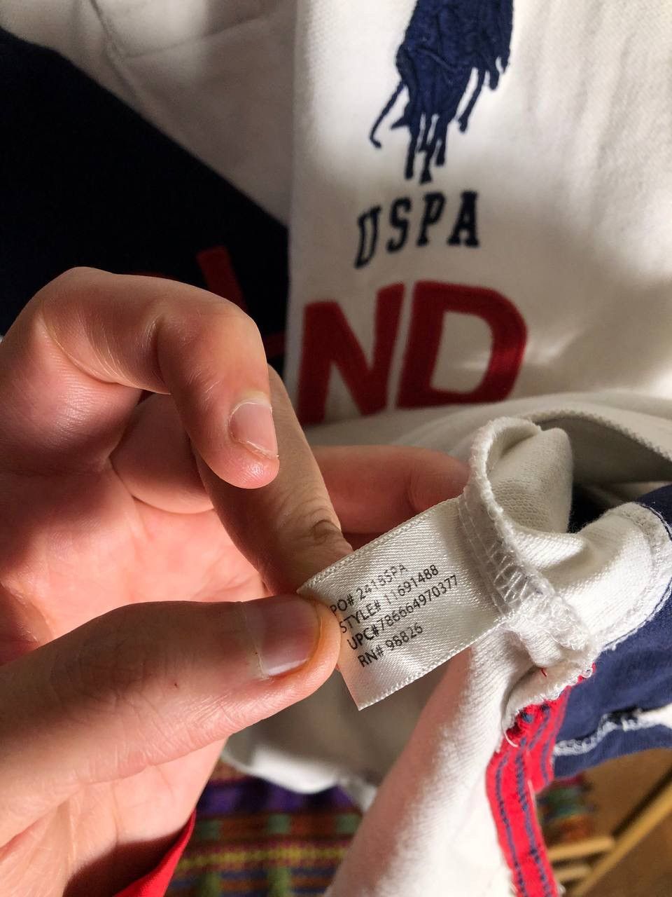 Polo Ralph Lauren VINTAGE U.S POLO ASSN ENGLAND DESIGNER CASUAL RETRO Y2K 90s Size US M / EU 48-50 / 2 - 3 Thumbnail