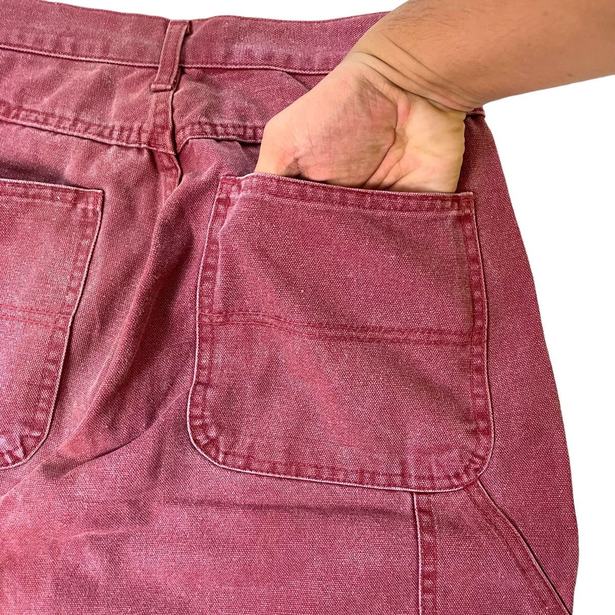 Japanese Brand 🔥LAST PRICE🔥 Japanese Streetwear Red Carpenter Size US 27 - 18 Thumbnail