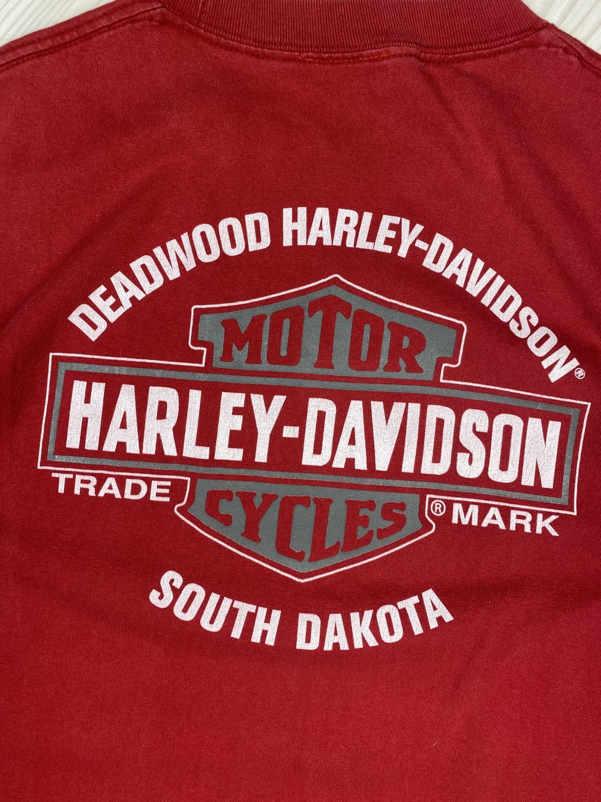 Harley Davidson × Vintage Vintage Harley Davidson South Dakota motor cycles 2011 tee Size US M / EU 48-50 / 2 - 13 Thumbnail