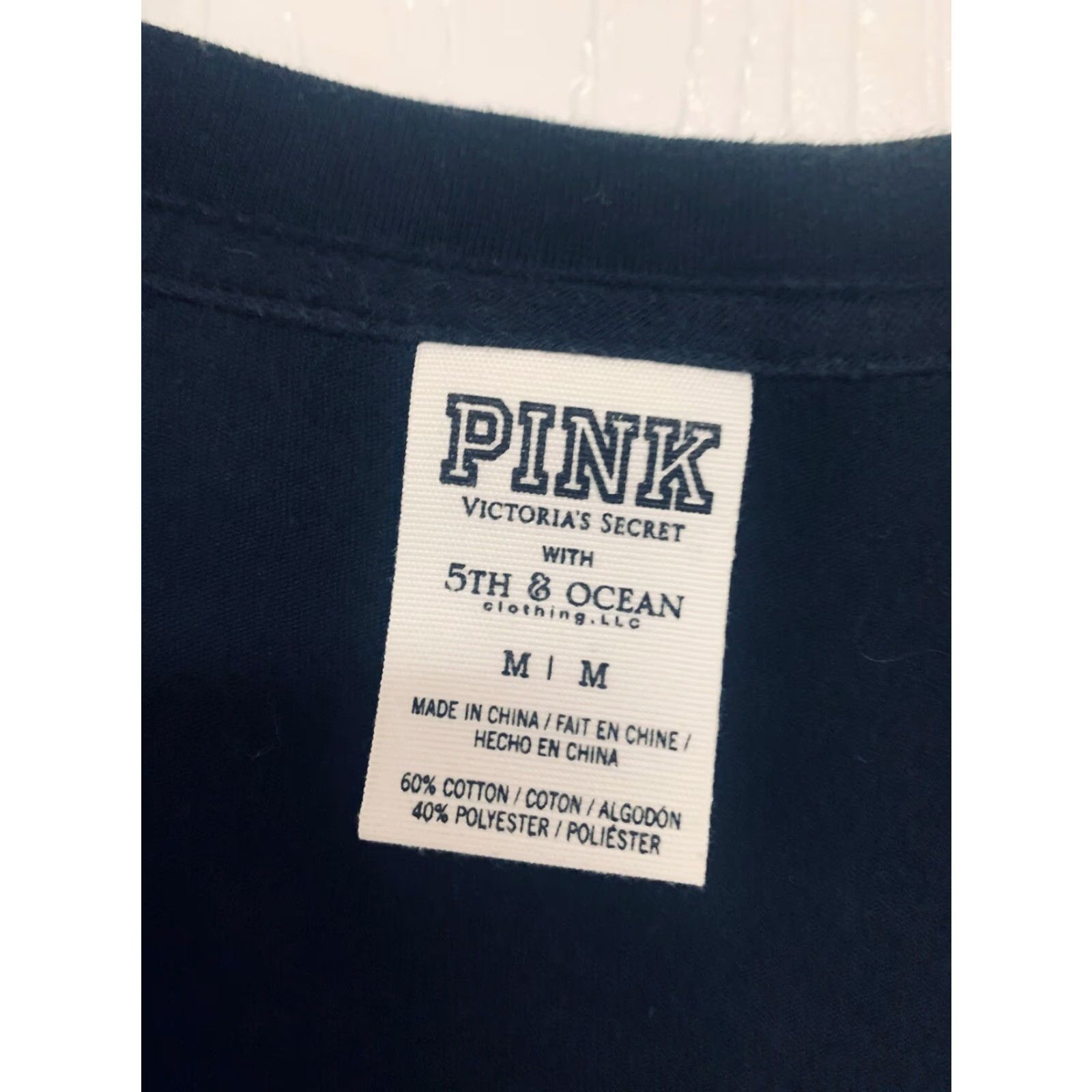 Vintage VICTORIA’S SECRET PINK Shirt SF Giants Play Ball V-Neck Black Orange M Womens Size M / US 6-8 / IT 42-44 - 2 Thumbnail