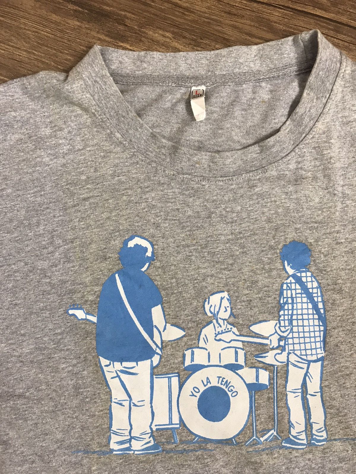 Band Tees Yola Tengo Cartoon Size US L / EU 52-54 / 3 - 2 Thumbnail