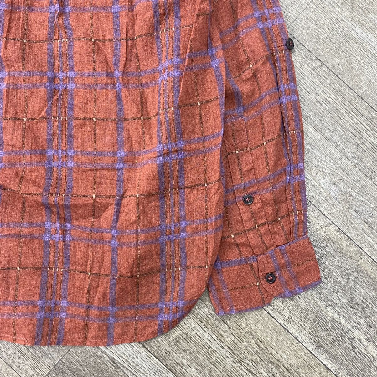 Isabel Marant Etoile Vintage Isabel Marant Etoile Plaid Blouse Button Up Shirt Size S / US 4 / IT 40 - 10 Thumbnail