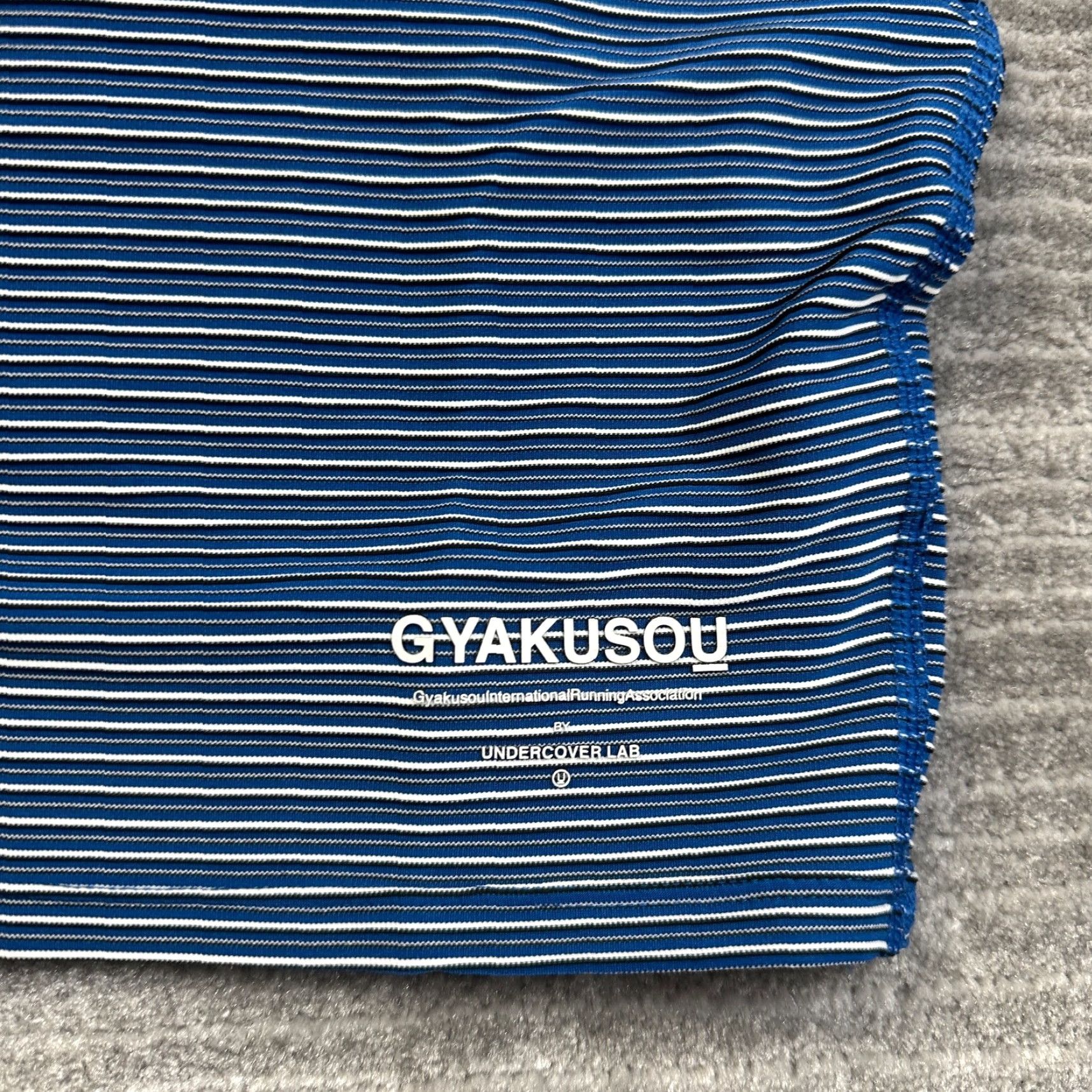 Nike Nike Gyakusou Undercover Knit Tank Womens XS Blue Dri-Fit Running Top Size XS / US 0-2 / IT 36-38 - 3 Thumbnail