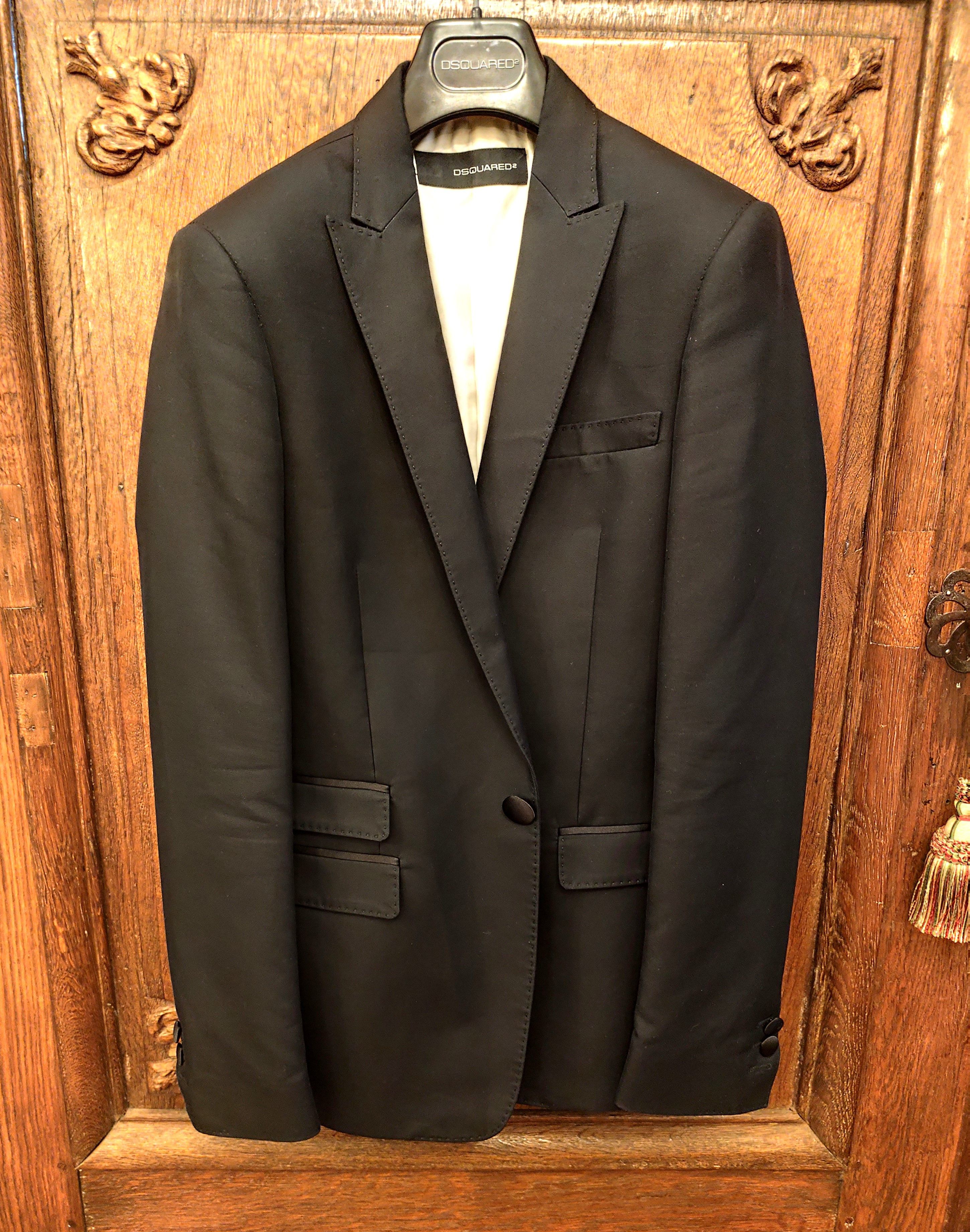 Dsquared2 Tuxedo Jacket - DSquared2 - Size 46 Size 46R - 1 Thumbnail