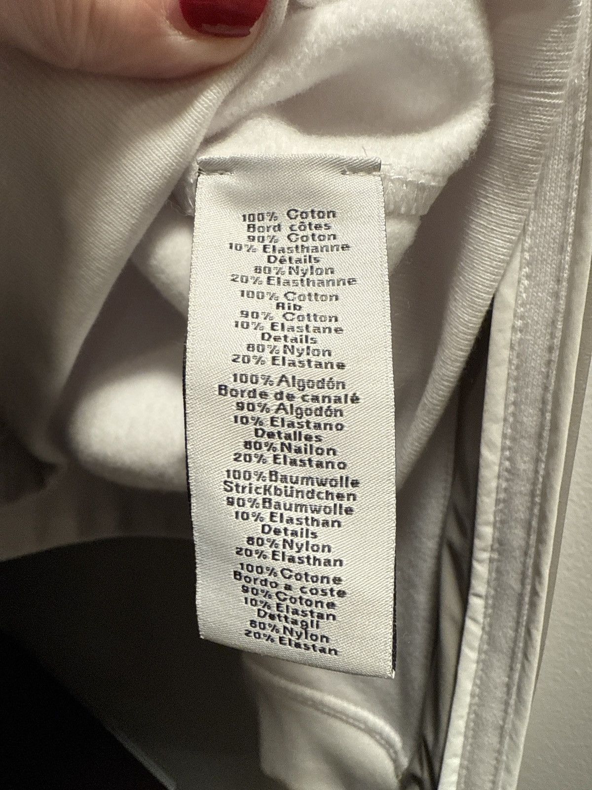 Hermes Hermes WHITE/GREY mens Run H crewneck sweatshirt Size US XL / EU 56 / 4 - 10 Thumbnail