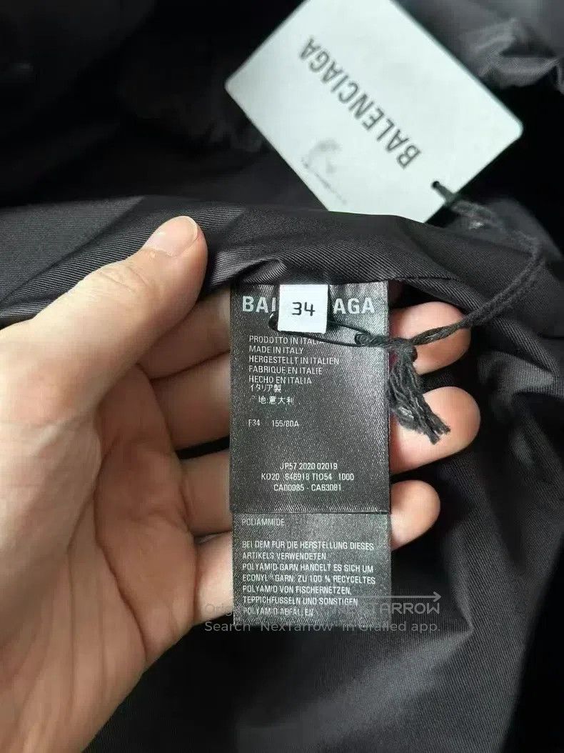 Balenciaga Balenciaga Seven Languages Windbreaker Size XXS / US 00 / IT 34 - 4 Thumbnail