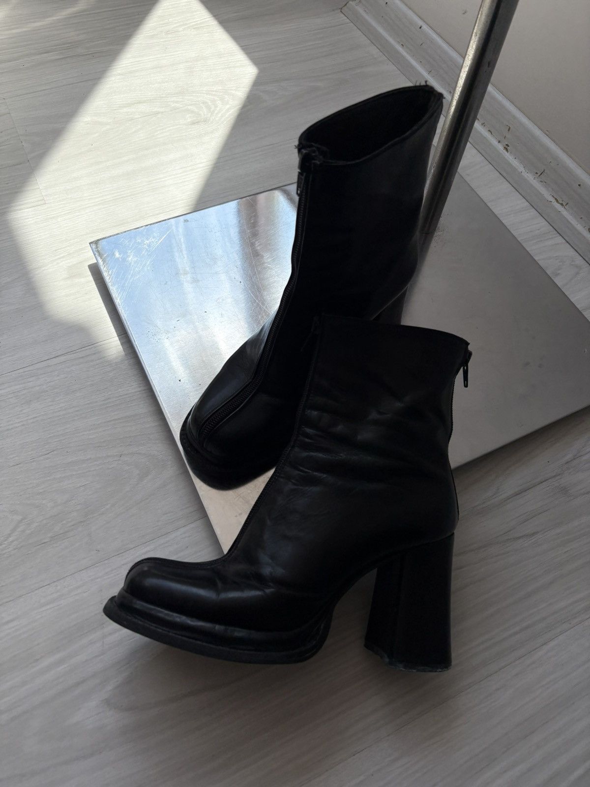 Vintage İtalian leather boots Size US 6 / IT 36 - 5 Thumbnail