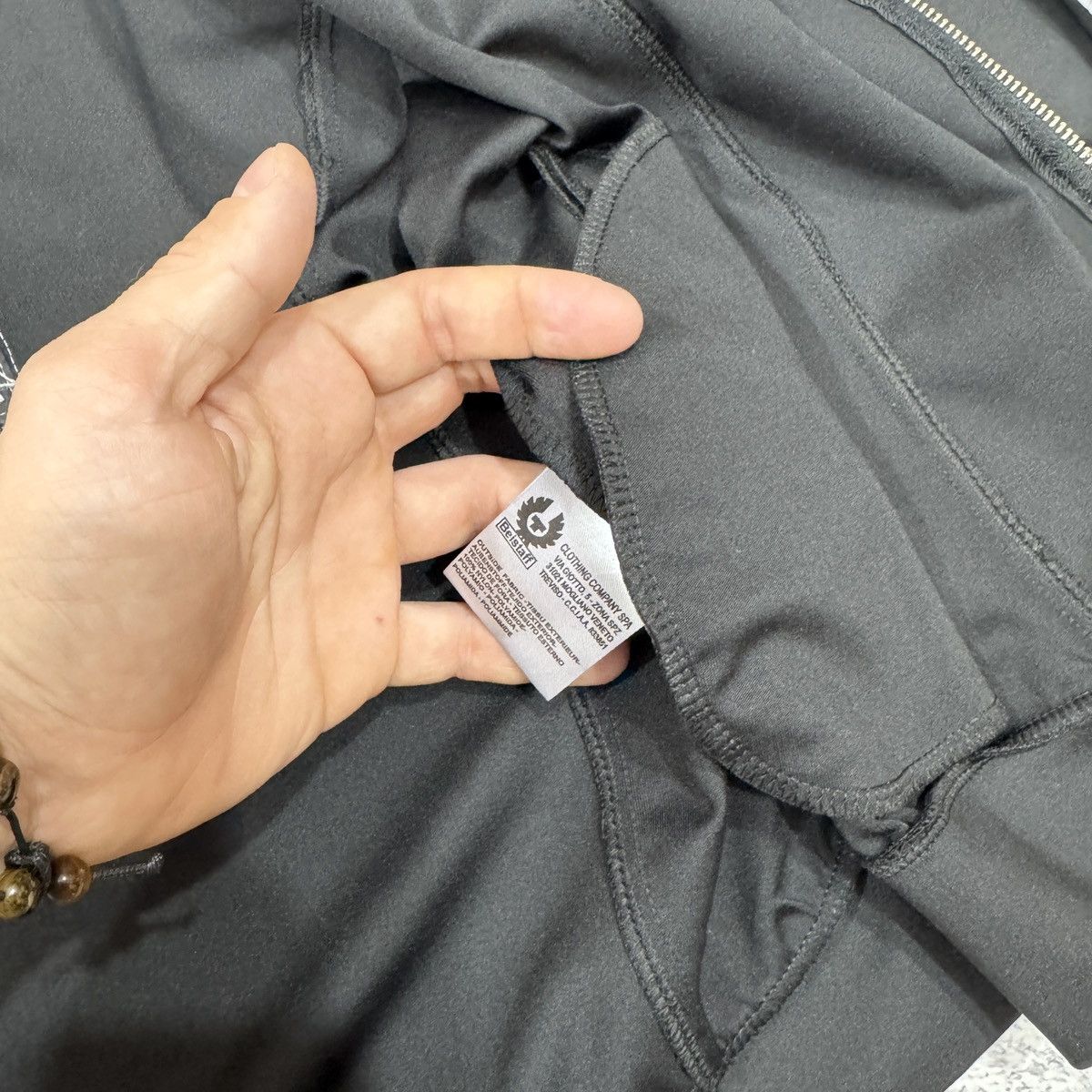 Belstaff × Designer Belstaff Womens Black Taped Track Jacket M size 42 Size M / US 6-8 / IT 42-44 - 11 Thumbnail