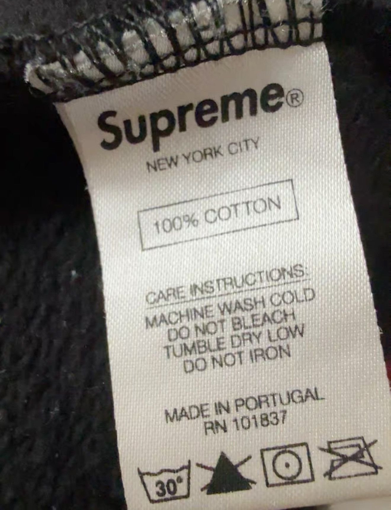 Comme des Garcons × Supreme Supreme cdg split box logo hoodie sweatershirt Size US L / EU 52-54 / 3 - 4 Thumbnail