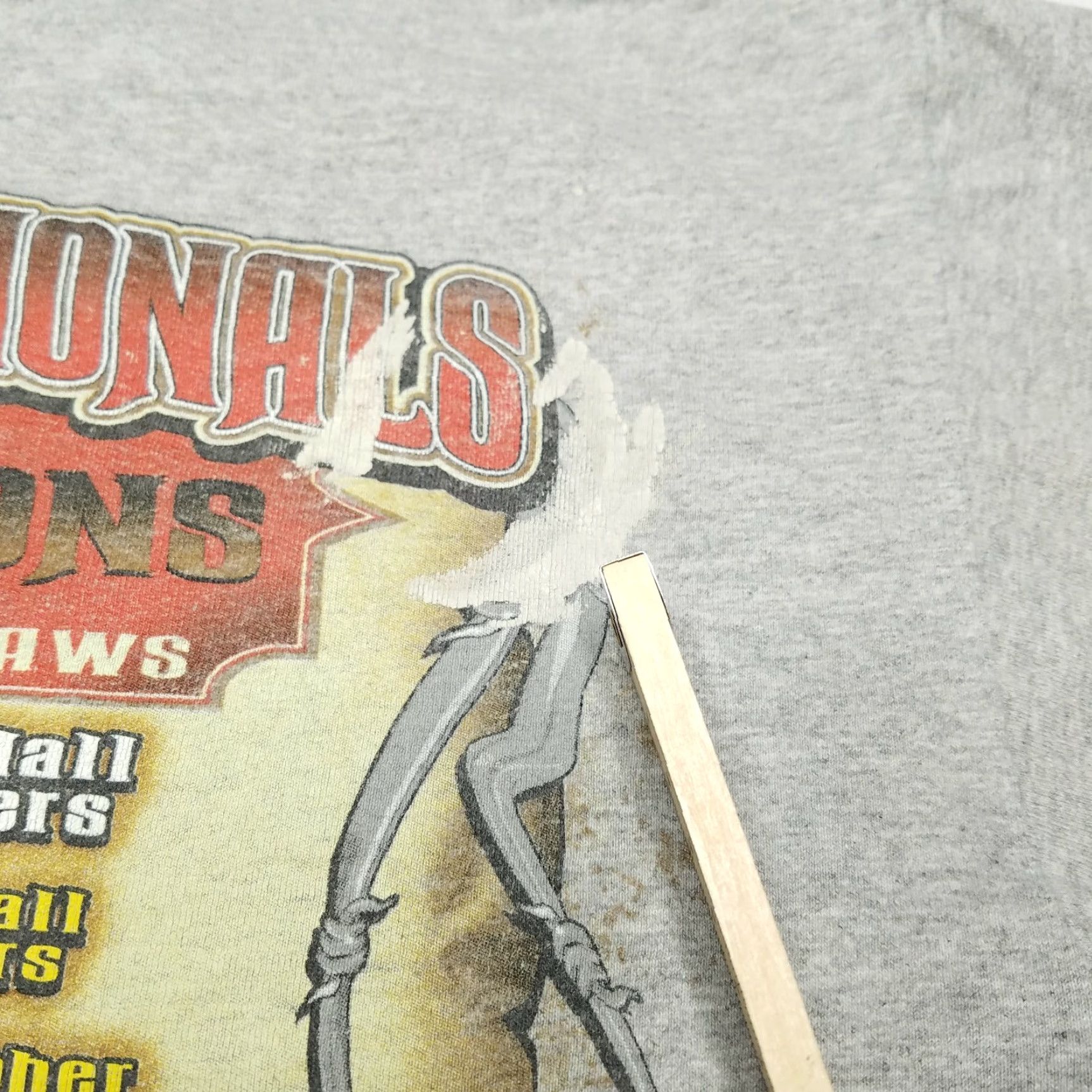 Anvil Bandolero Nationals Texas Gray T-Shirt Adult Large Cotton Blend Mens Size US L / EU 52-54 / 3 - 5 Thumbnail
