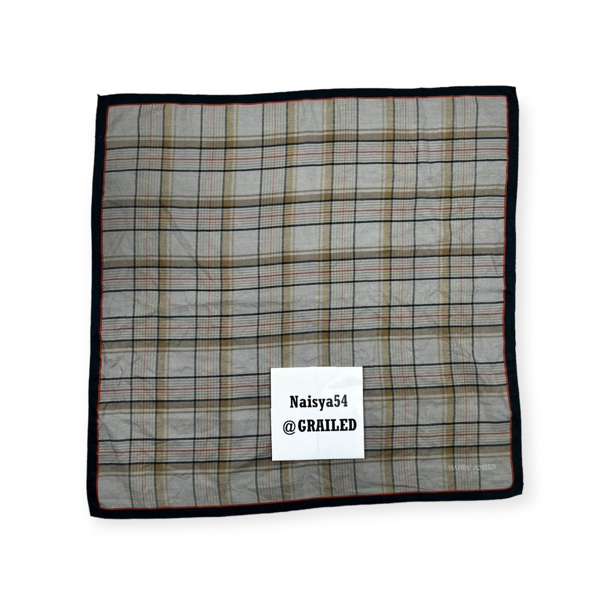 Hardy Amies Hardy Amies Handkerchief Neckerchief Bandana Pocketsquare Size ONE SIZE - 5 Thumbnail