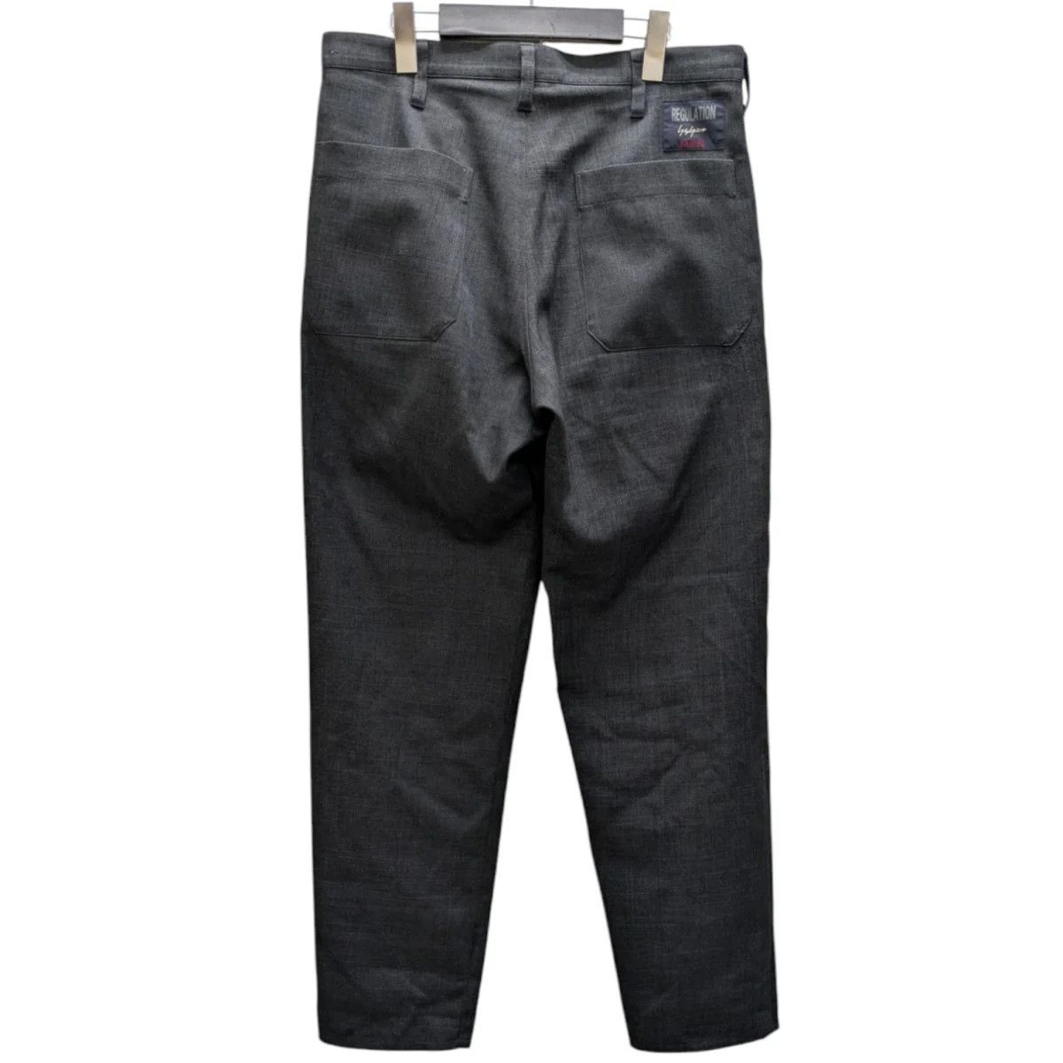 Yohji Yamamoto REGULATION Yohji Yamamoto/ 13SS Gray Polyester Slacks Size US 33 - 3 Thumbnail