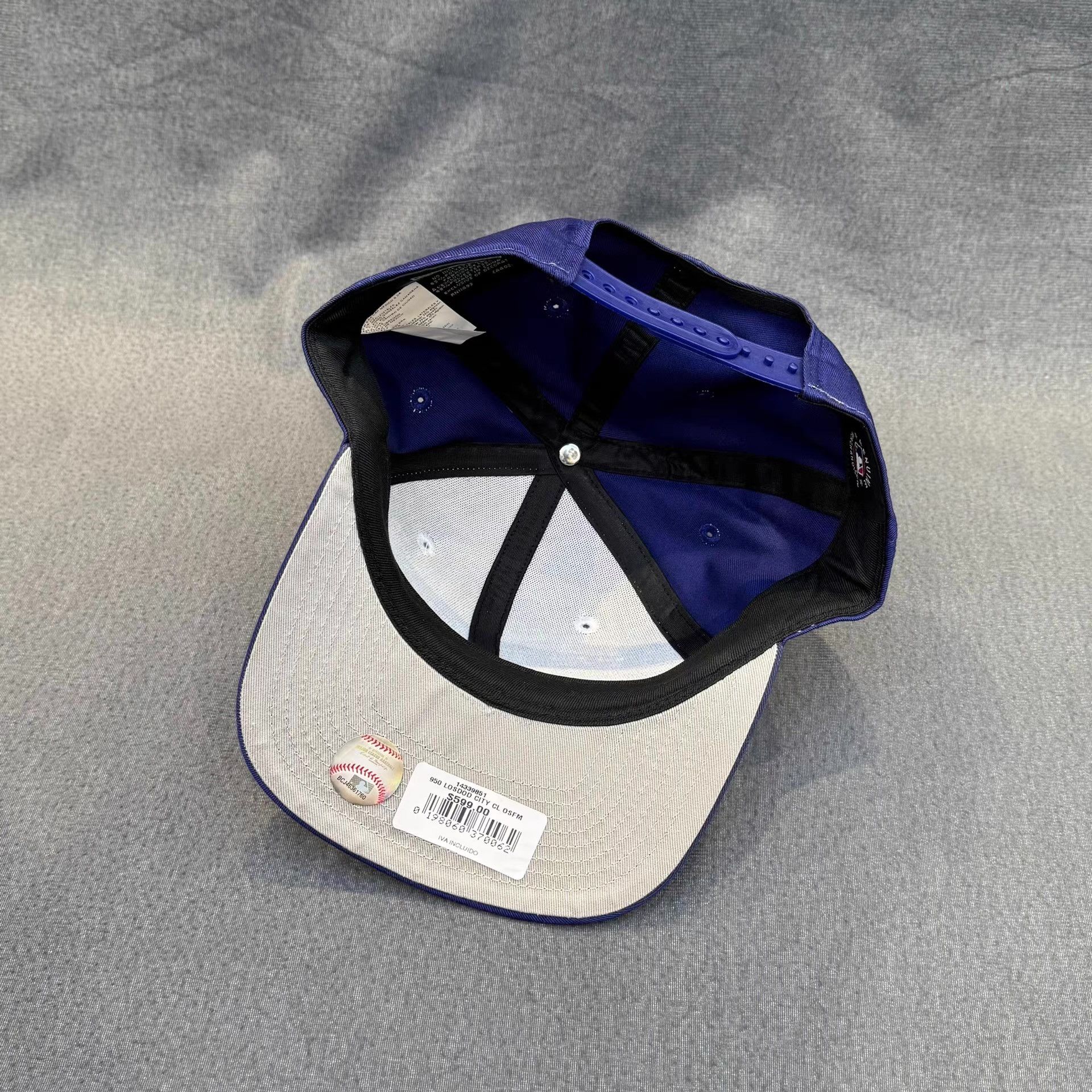 New Era NEW ERA x MLB Adjustable Flat Brim Baseball Cap Q5 Size ONE SIZE - 5 Thumbnail