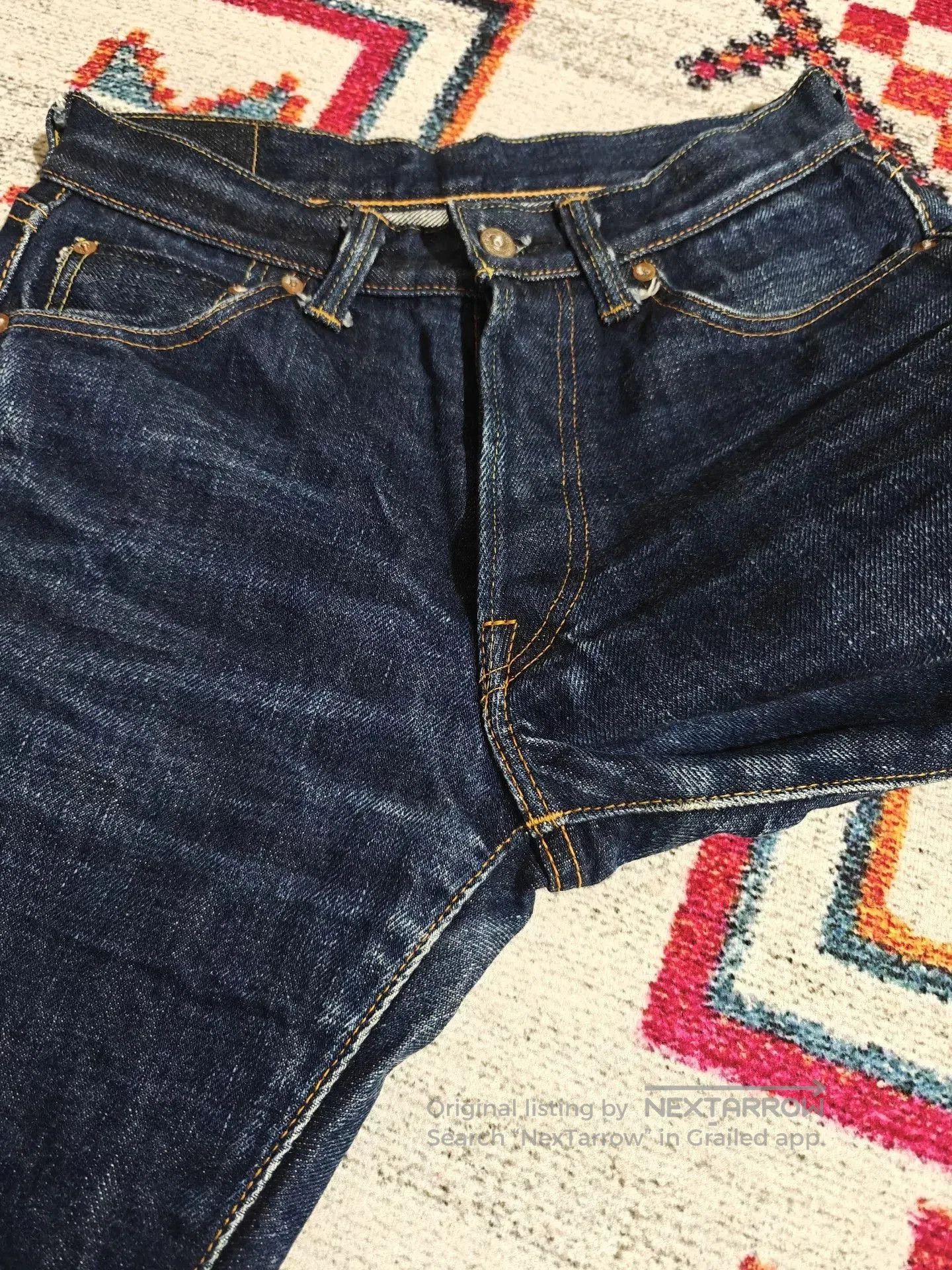Samurai Jeans Samurai Jeans S510XX21oz Straight Jeans. Size US 32 / EU 48 - 4 Thumbnail
