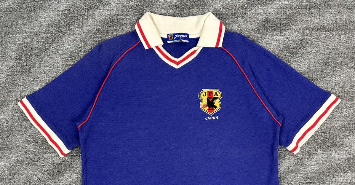 Vintage Grail🔥Vintage Japan National Team JFA Shirt Size US L / EU 52-54 / 3 - 2 Thumbnail