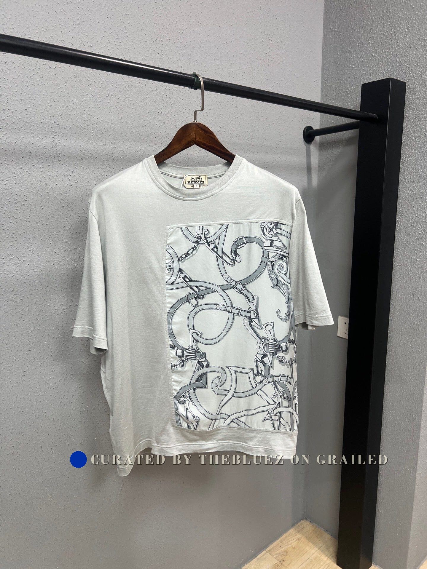 Hermes Hermes New Silk Patchwork Short Sleeve Size US L / EU 52-54 / 3 - 1 Thumbnail